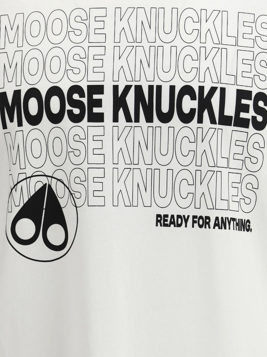 Moose Knuckles Moose Knuckles T-Shirt Men White Size US XL / EU 56 / 4 - 4 Thumbnail