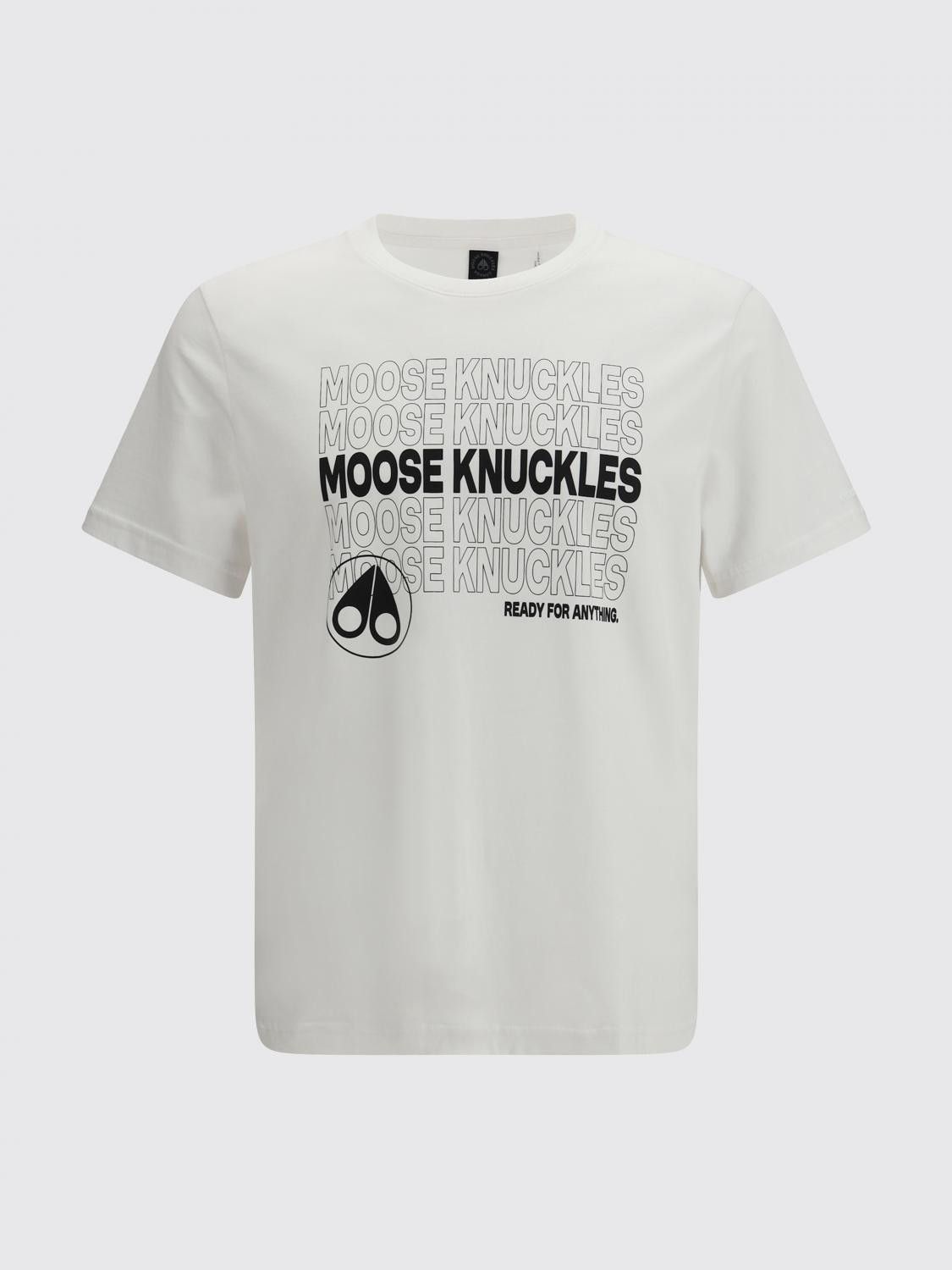 Moose Knuckles Moose Knuckles T-Shirt Men White Size US XL / EU 56 / 4 - 2 Thumbnail