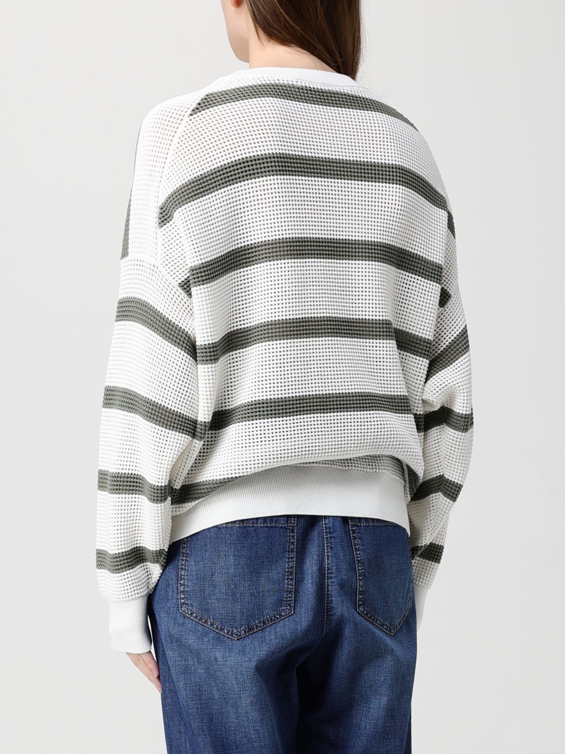 Brunello Cucinelli Brunello Cucinelli Sweater Woman Red Size M / US 6-8 / IT 42-44 - 3 Thumbnail