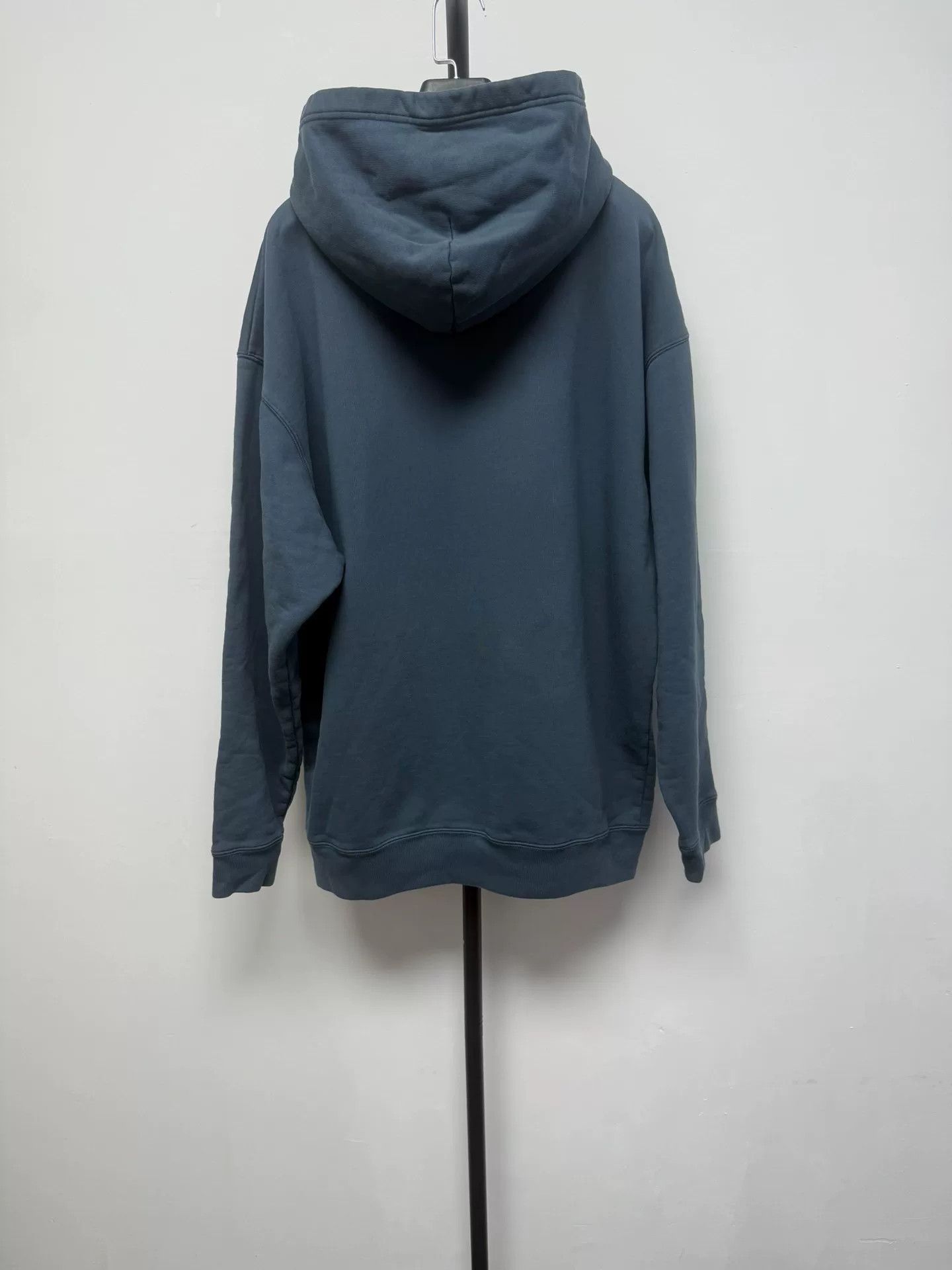 Balenciaga Balenciaga Embroidered Logo Hoodie Blue Size S Size US S / EU 44-46 / 1 - 3 Thumbnail