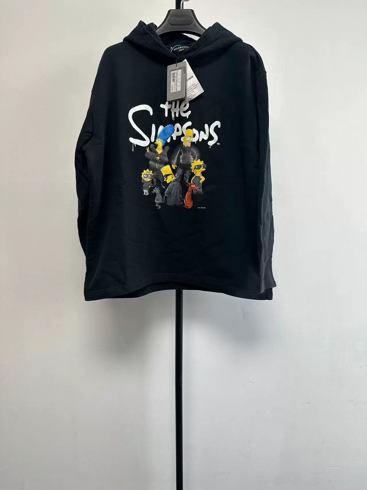 Balenciaga Balenciaga The Simpsons Graphic Hoodie M Size US M / EU 48-50 / 2 - 2 Thumbnail