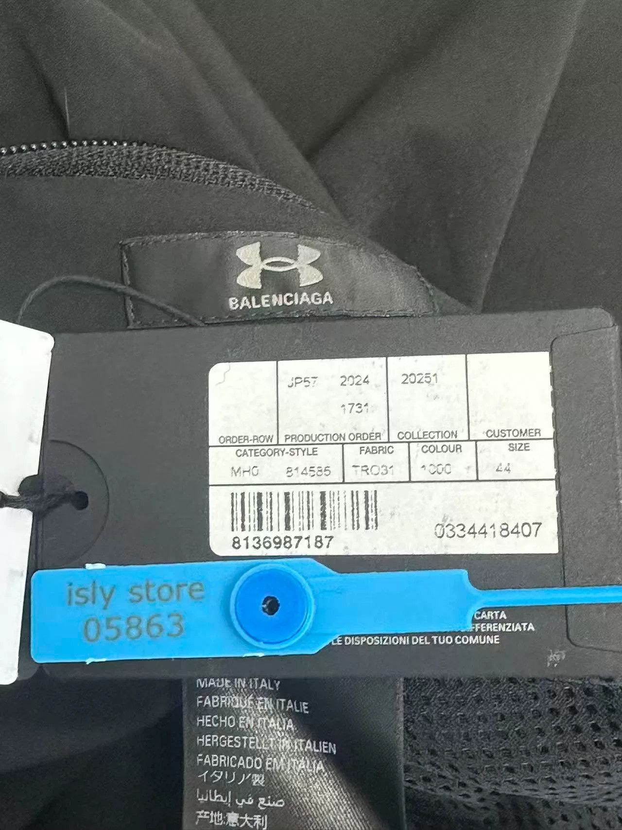 Balenciaga Balenciaga x Under Armour Logo Sweatpants 44 Size US 28 / EU 44 - 5 Thumbnail