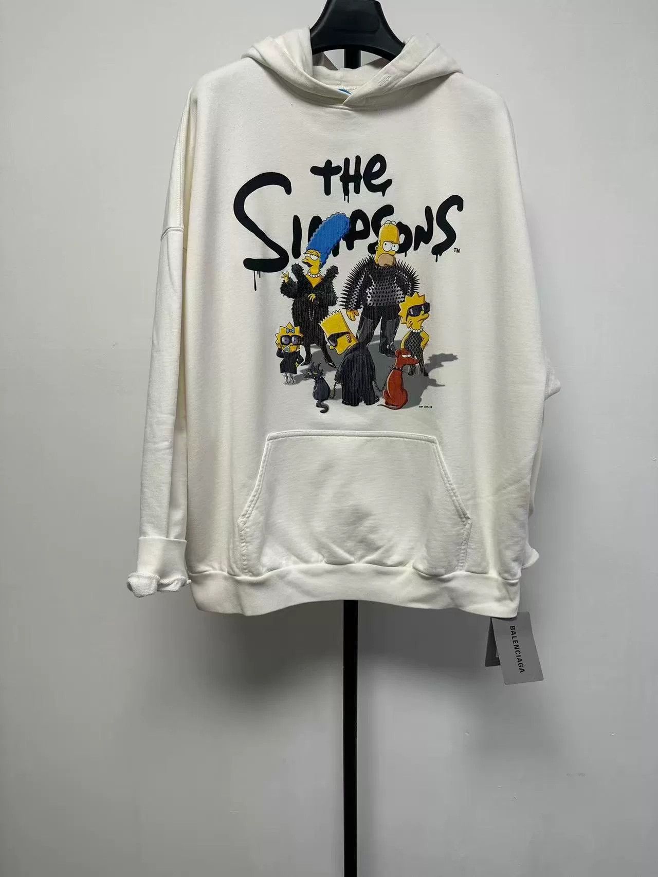 Balenciaga Balenciaga x The Simpsons Character Hoodie Size 2 Size US M / EU 48-50 / 2 - 2 Thumbnail