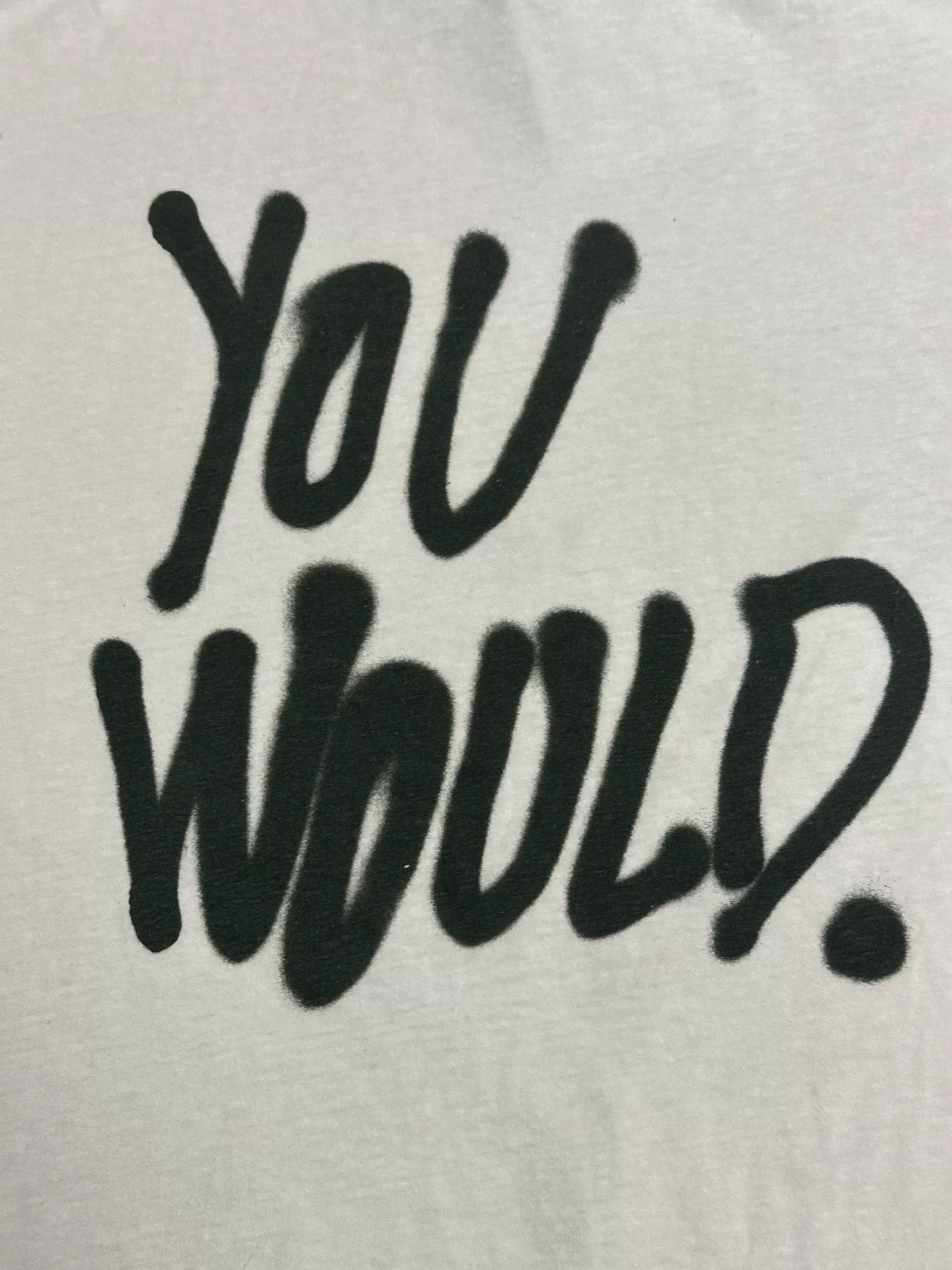 Acne Studios Acne Studios You Would Graffiti Long Sleeve T-Shirt Size S Size US S / EU 44-46 / 1 - 4 Thumbnail