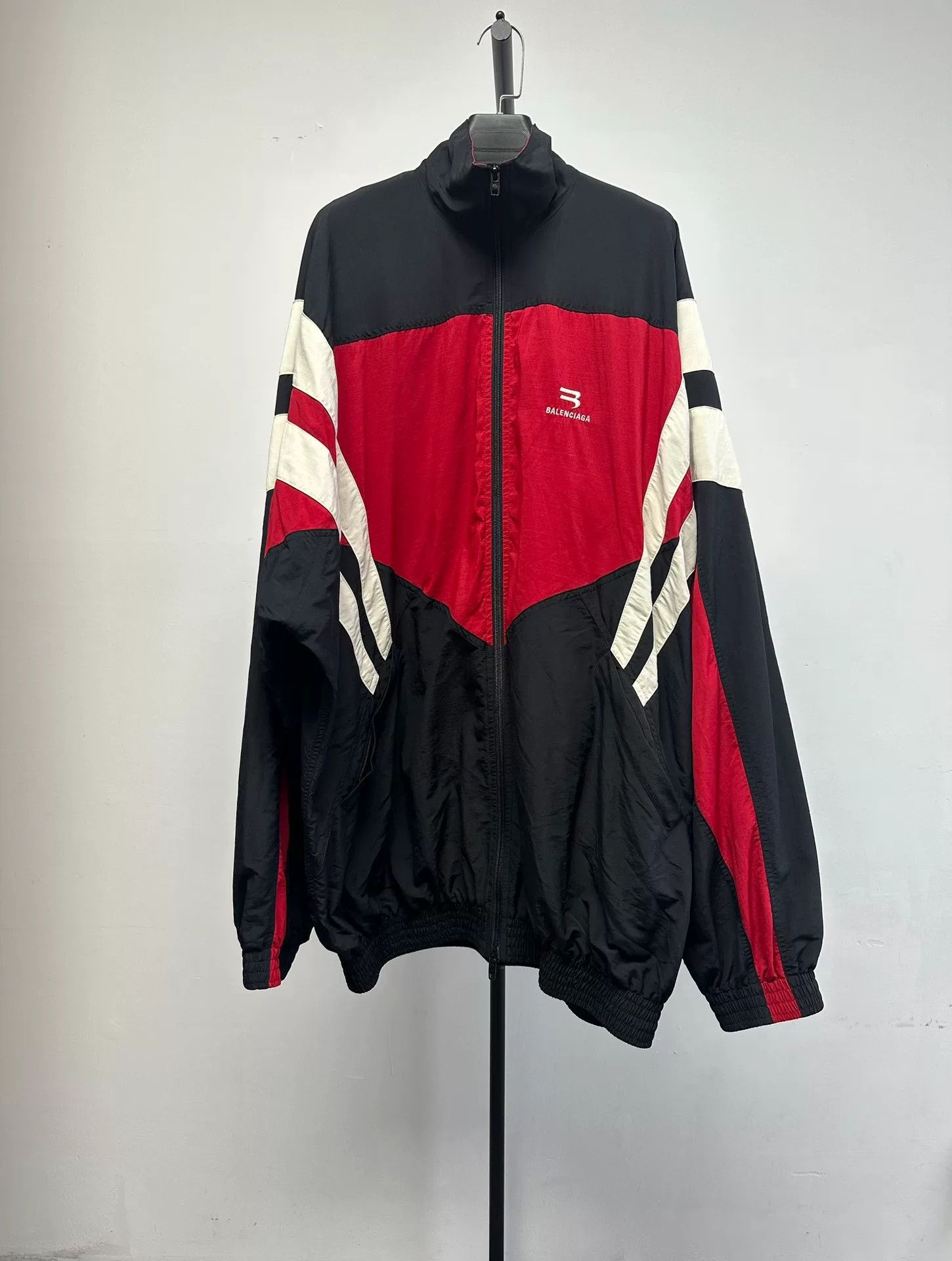Balenciaga Balenciaga Colorblock Track Jacket Size 0 Size US XS / EU 42 / 0 - 2 Thumbnail