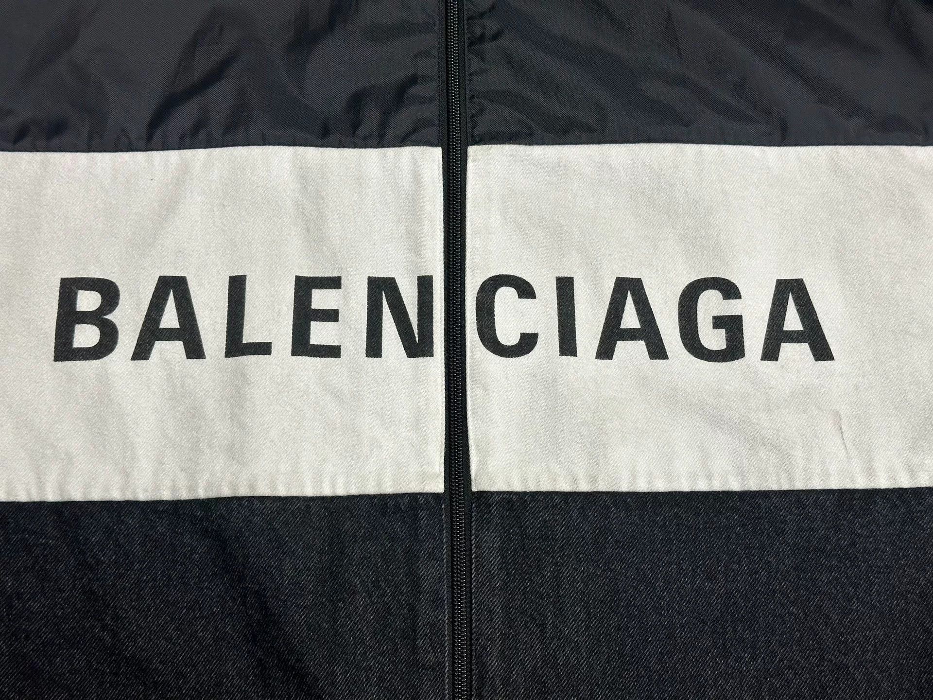 Balenciaga Balenciaga Logo Print Zip-Up Track Jacket 36 Size US XXS / EU 40 - 4 Thumbnail