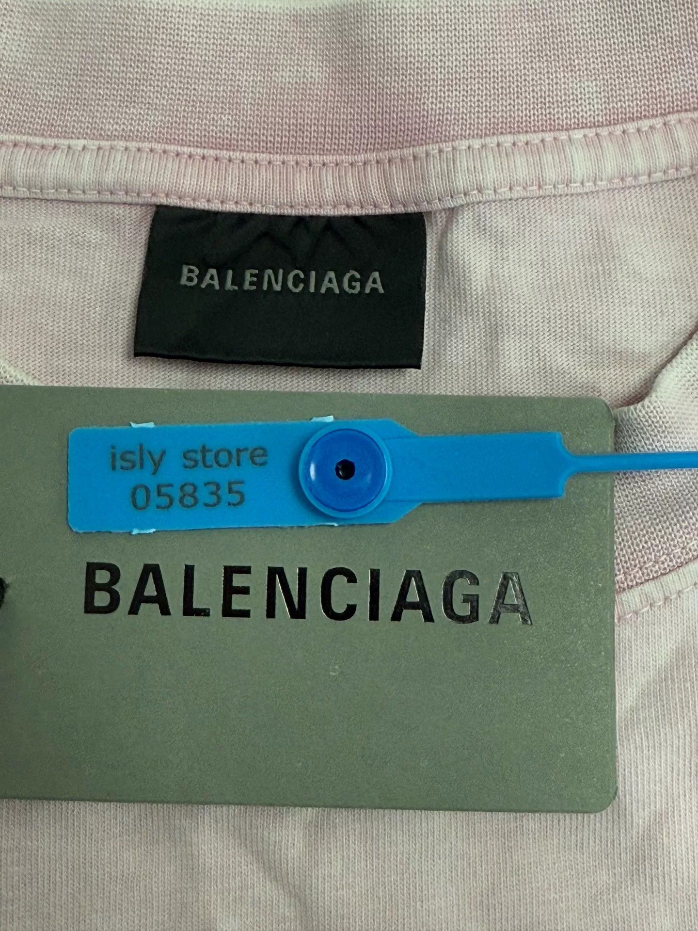 Balenciaga Balenciaga Blurry Logo Print T-Shirt Size M Size US M / EU 48-50 / 2 - 6 Thumbnail
