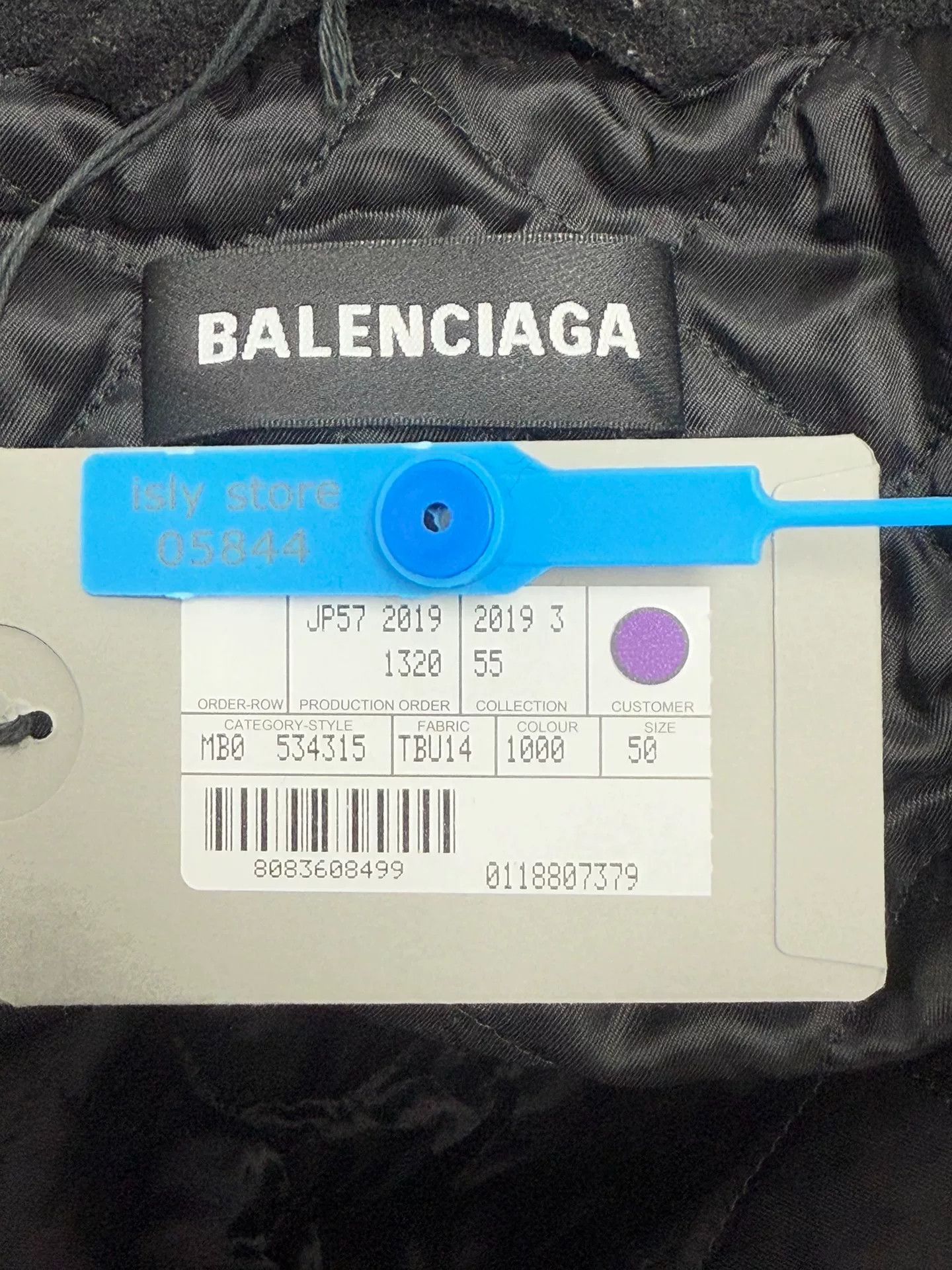 Balenciaga Balenciaga Logo Print Zip-Up Jacket Size 50 Size US M / EU 48-50 / 2 - 5 Thumbnail
