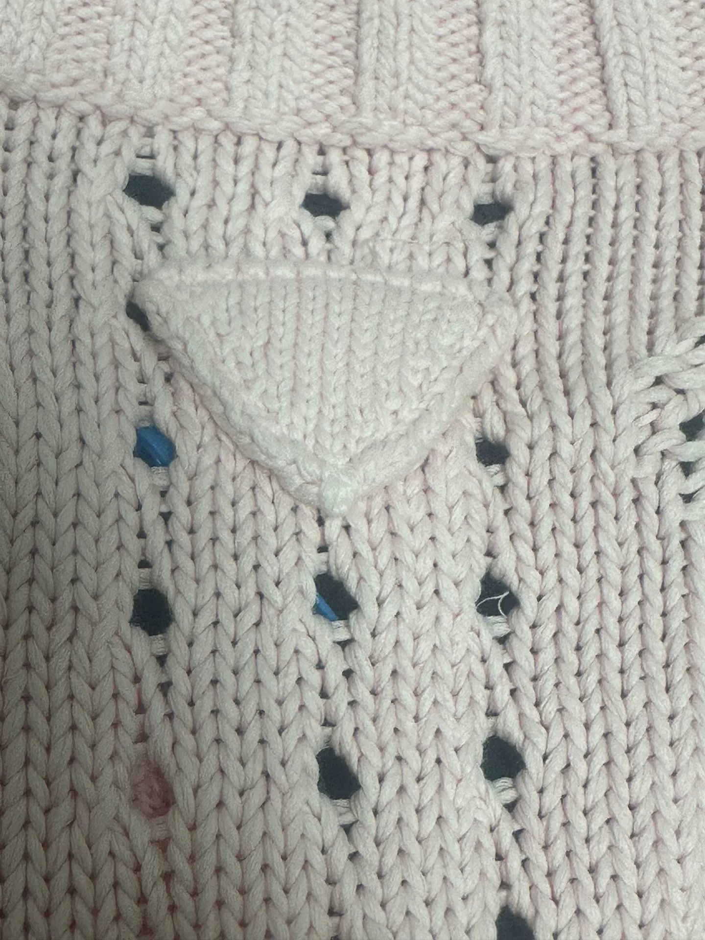 Prada Prada Pink Chunky Knit Cardigan IT 38 Size XS / US 0-2 / IT 36-38 - 4 Thumbnail