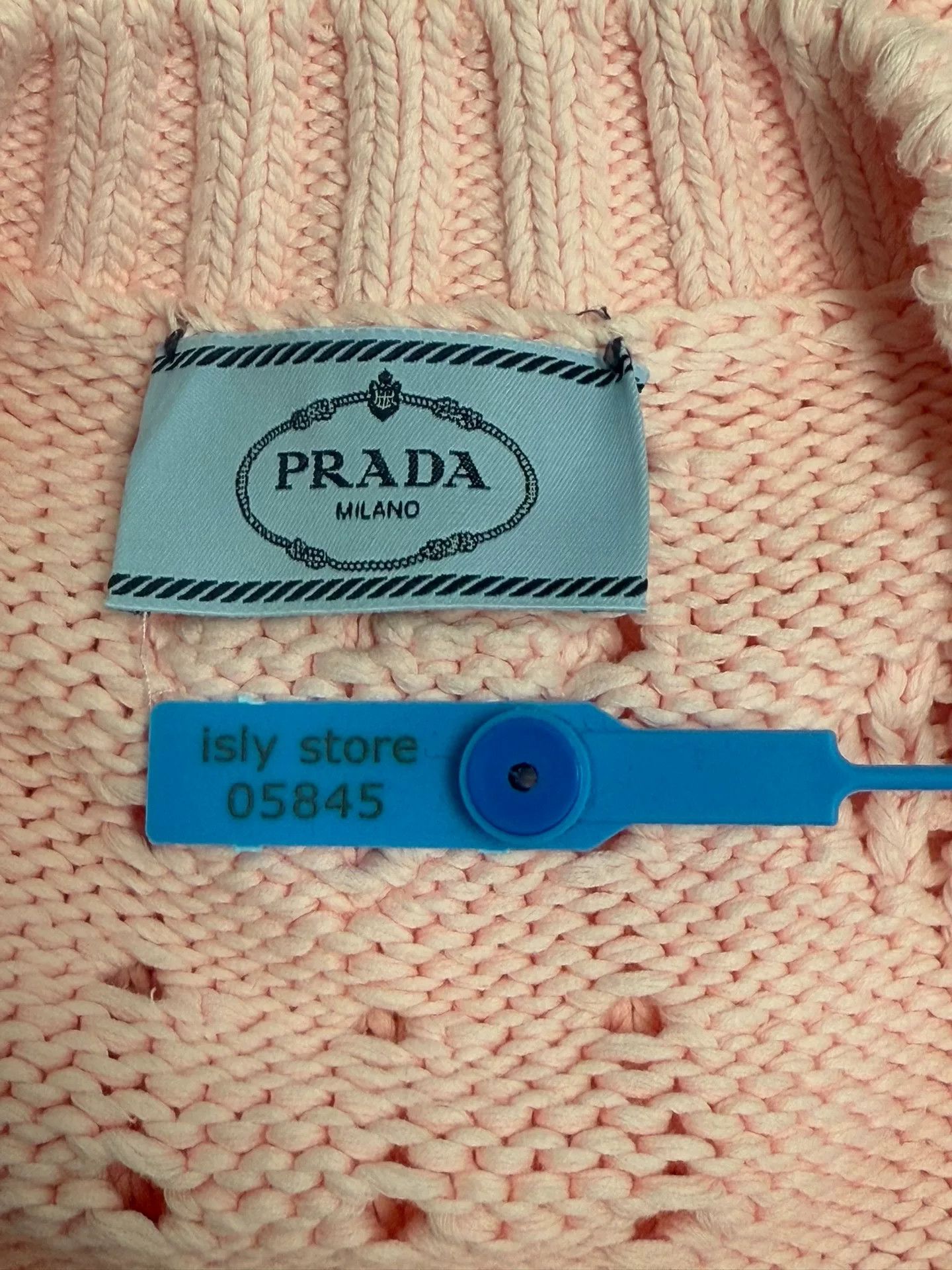 Prada Prada Pink Chunky Knit Cardigan IT 38 Size XS / US 0-2 / IT 36-38 - 5 Thumbnail