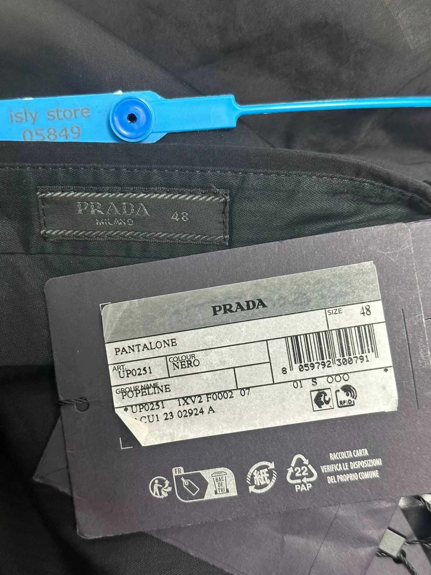 Prada Prada Popeline Casual Pants Size 48 Size US 32 / EU 48 - 5 Thumbnail