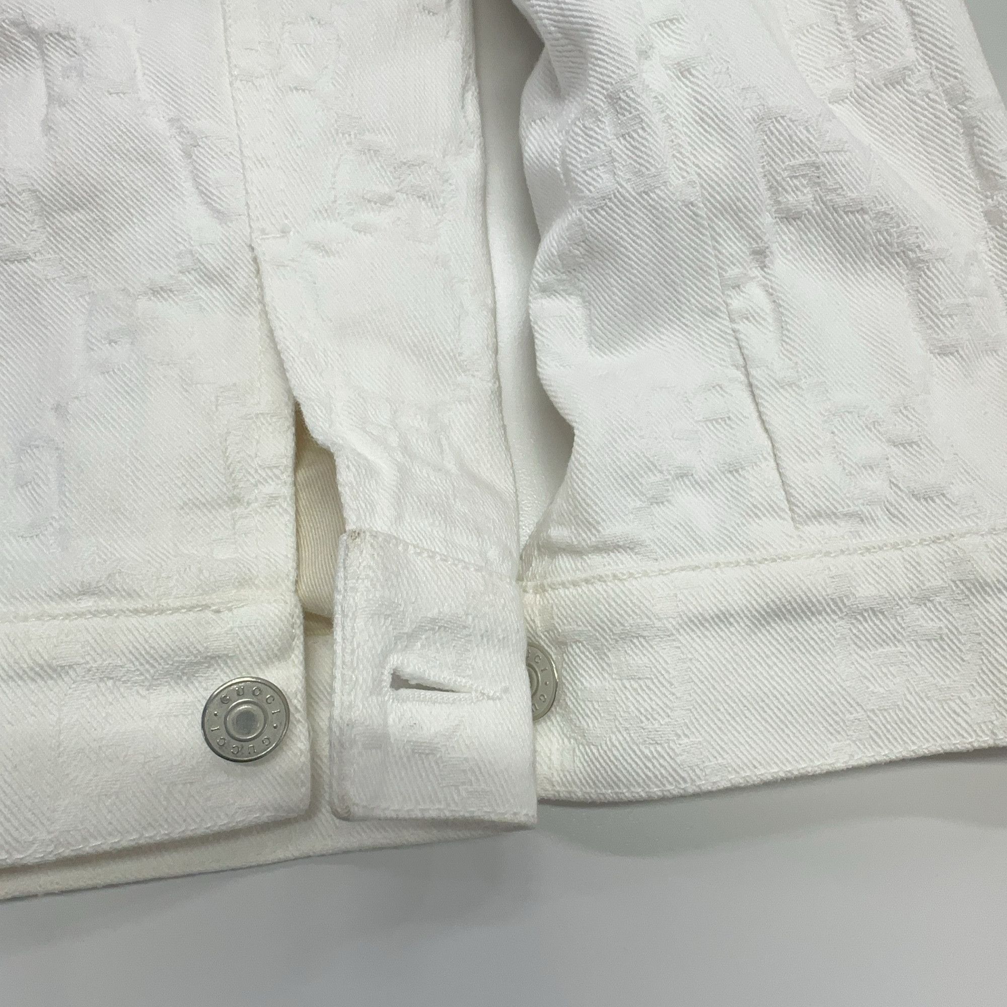 Gucci Gucci GG Jacquard Denim Jacket Size 40 Size S / US 4 / IT 40 - 13 Thumbnail