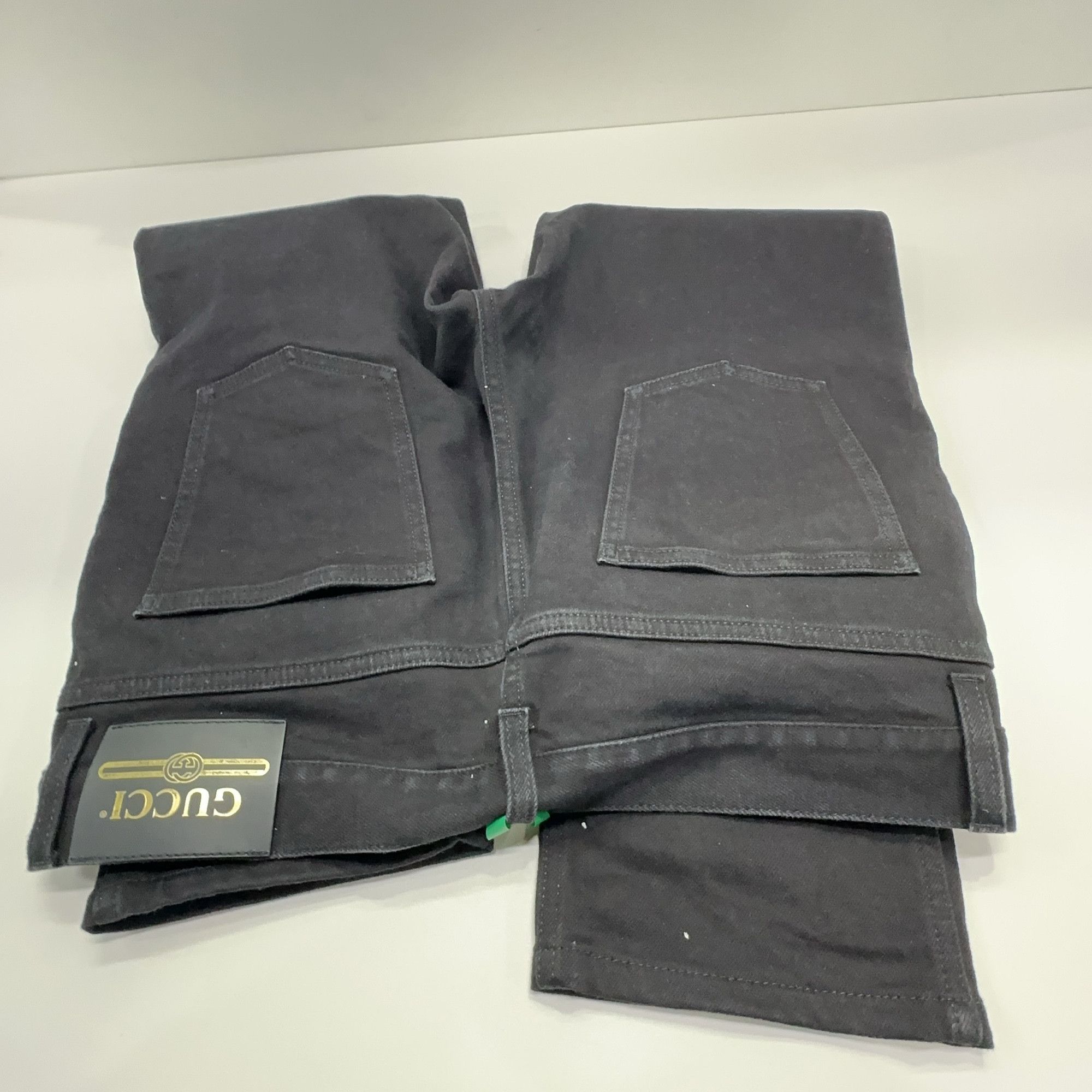 Gucci Gucci SS22 Aria Black Cotton Jeans 32 Size US 32 / EU 48 - 11 Thumbnail