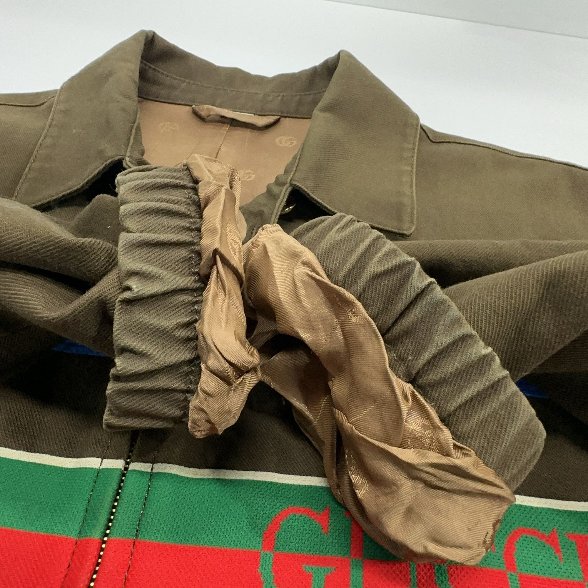 Gucci Gucci Striped Cotton Zip Jacket 46 Size US S / EU 44-46 / 1 - 13 Thumbnail