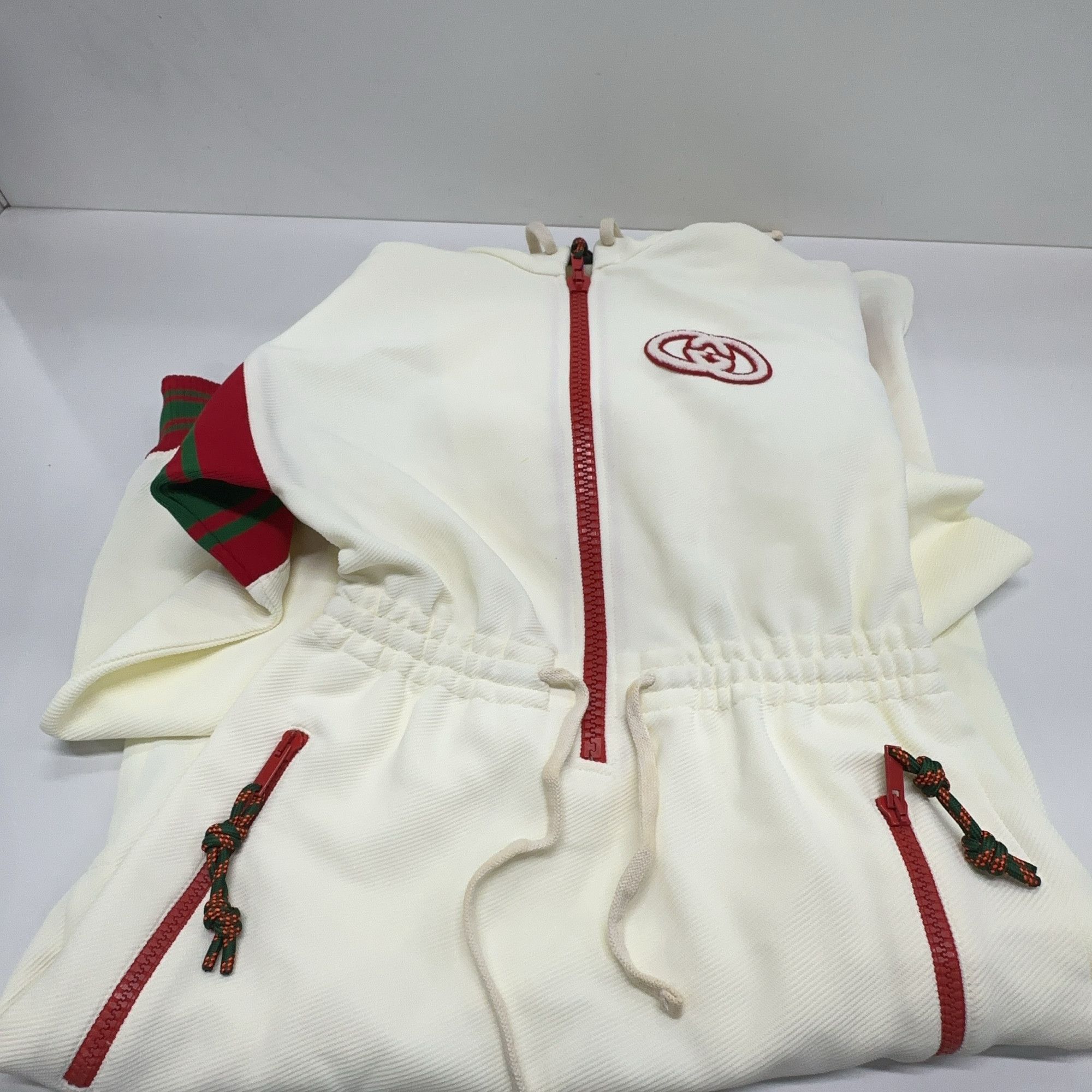 Gucci Gucci Contrast Zip Hooded Dress Size XXS Size XXS / US 00 / IT 34 - 6 Thumbnail