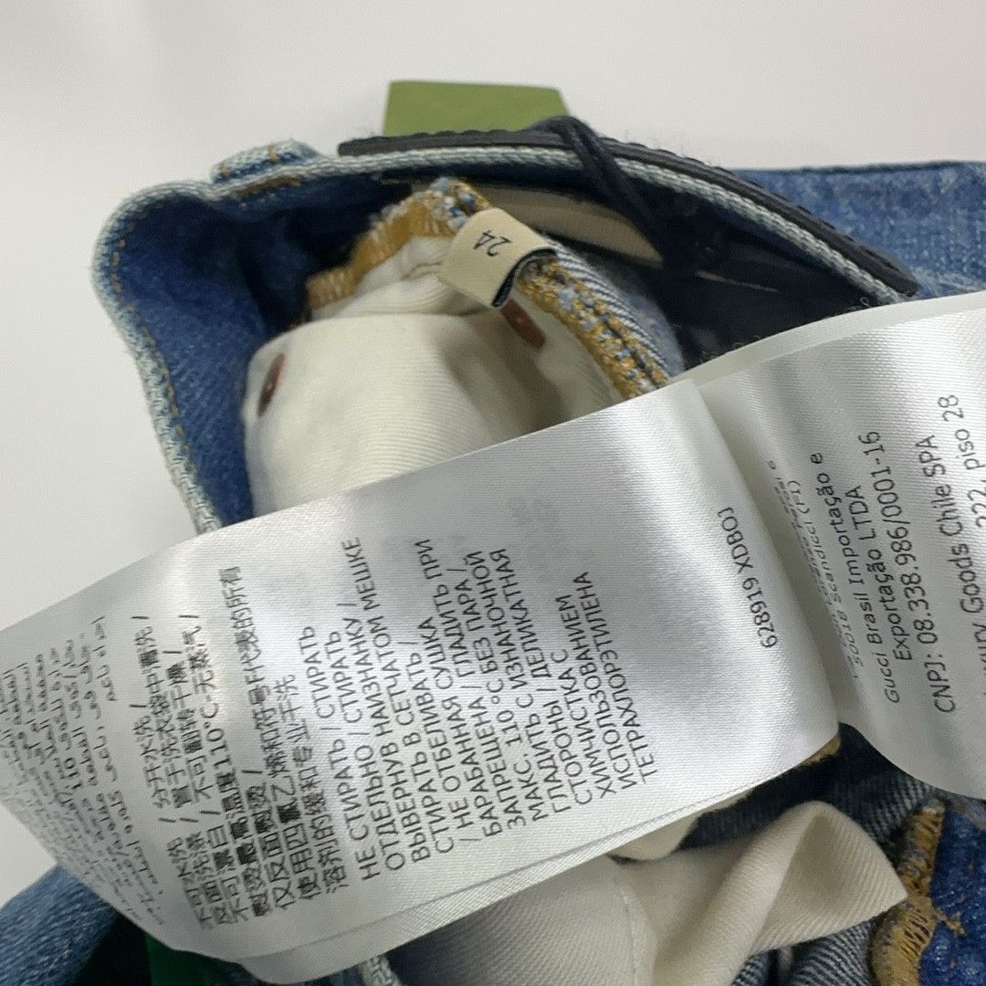 Gucci Gucci Mid-Rise Straight Leg Jeans 24 Size 24" / US 00 / IT 34 - 6 Thumbnail