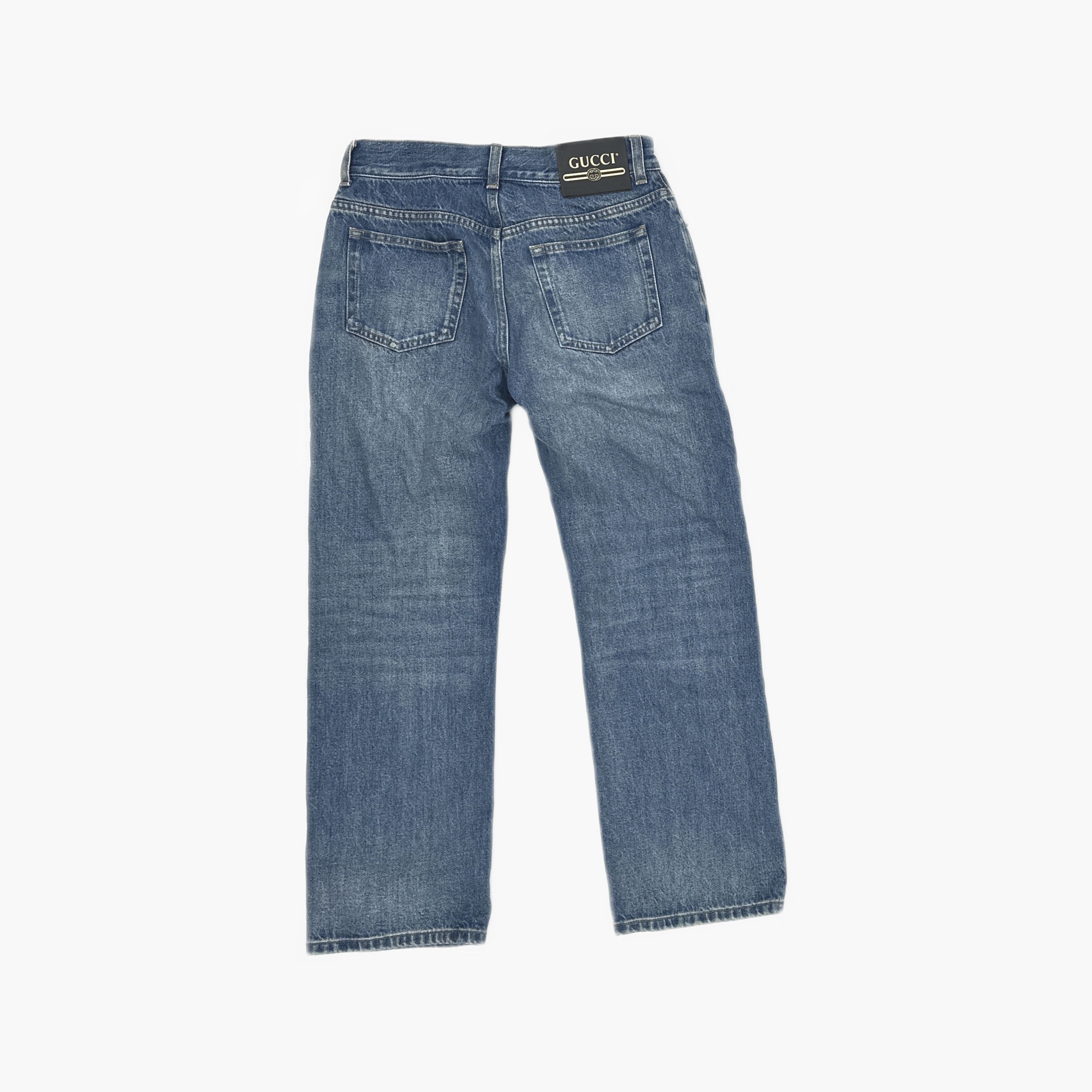 Gucci Gucci Mid-Rise Straight Leg Jeans 24 Size 24" / US 00 / IT 34 - 2 Thumbnail