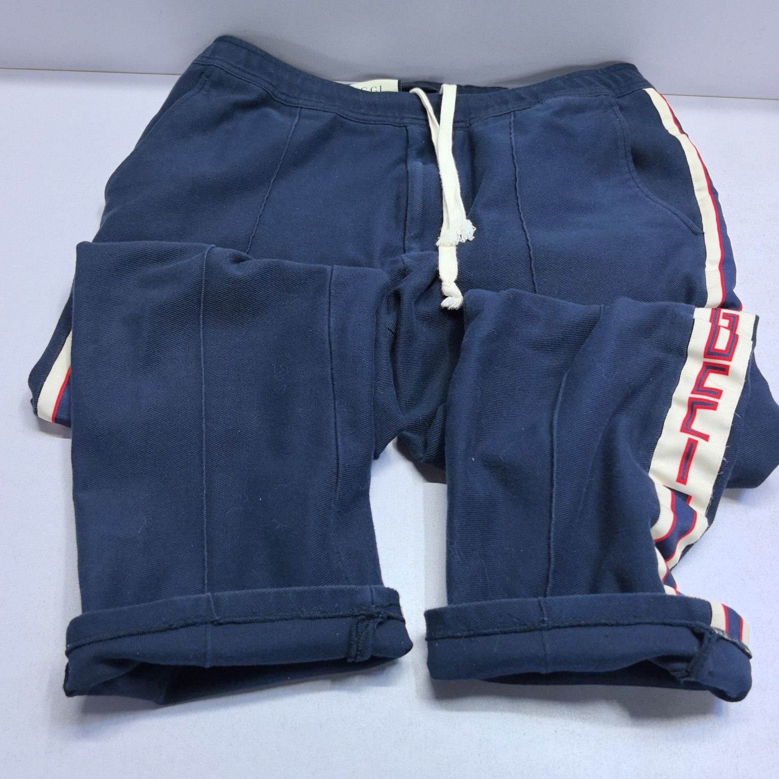 Gucci Gucci Striped Side Logo Jogger Pants Size 46 Size US 30 / EU 46 - 12 Thumbnail