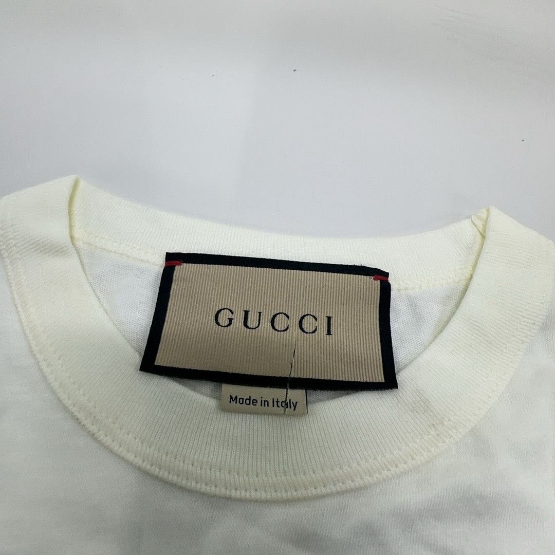 Gucci Gucci Interlocking G Crystal T-Shirt XXS Size XXS / US 00 / IT 34 - 3 Thumbnail
