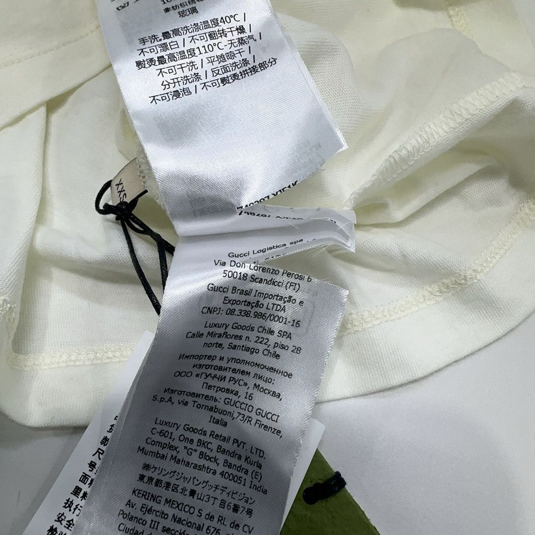 Gucci Gucci Interlocking G Crystal T-Shirt XXS Size XXS / US 00 / IT 34 - 5 Thumbnail