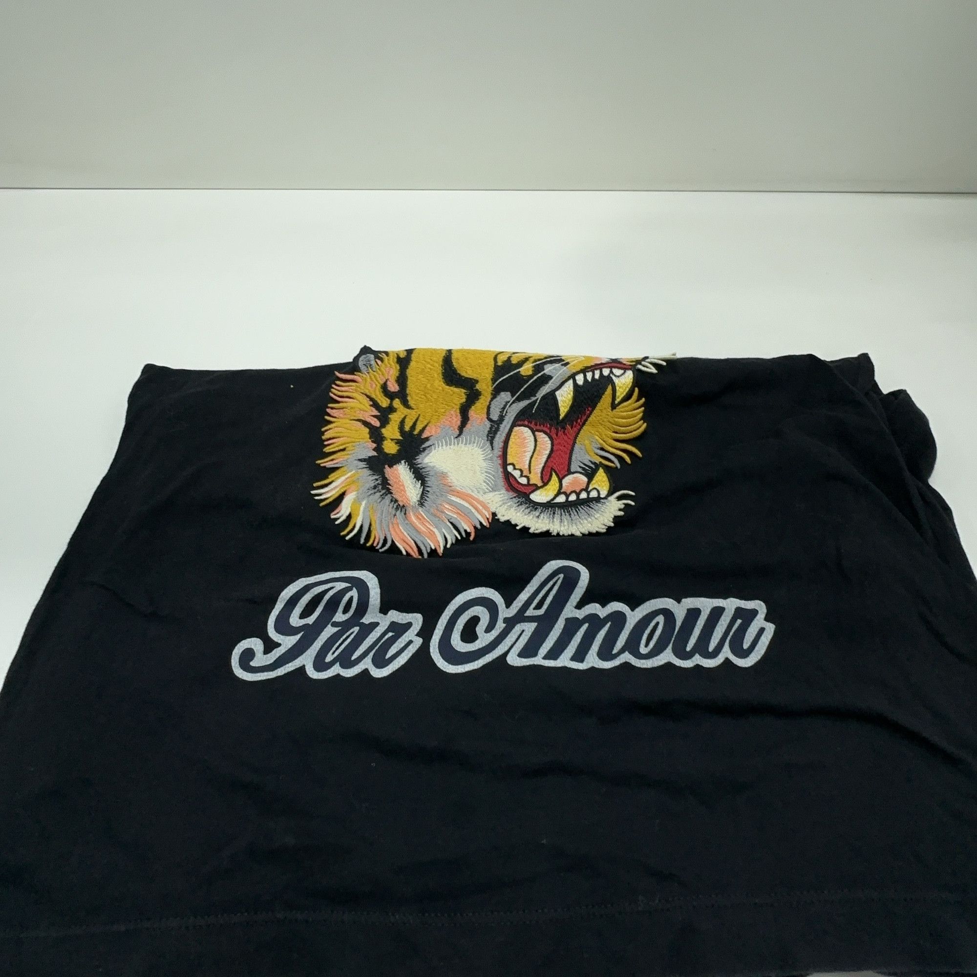 Gucci Gucci Tiger Embroidered T-Shirt XS Size US XS / EU 42 / 0 - 10 Thumbnail