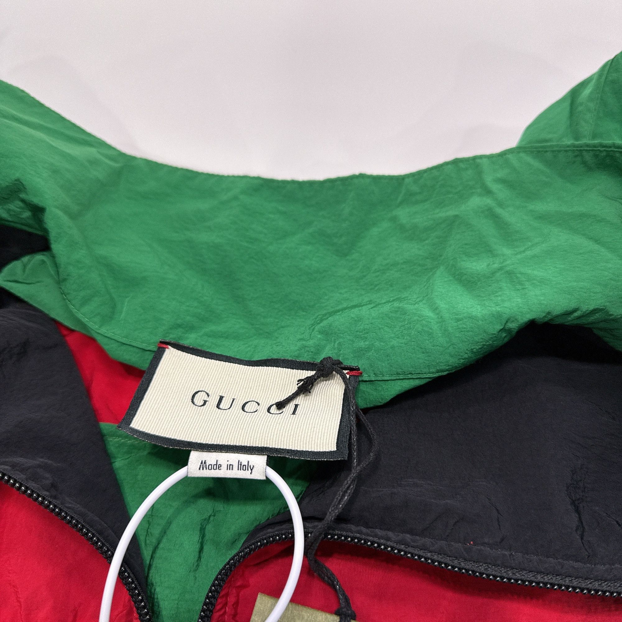 Gucci Gucci Colorblock Interlocking G Track Jacket Size L Size US L / EU 52-54 / 3 - 3 Thumbnail