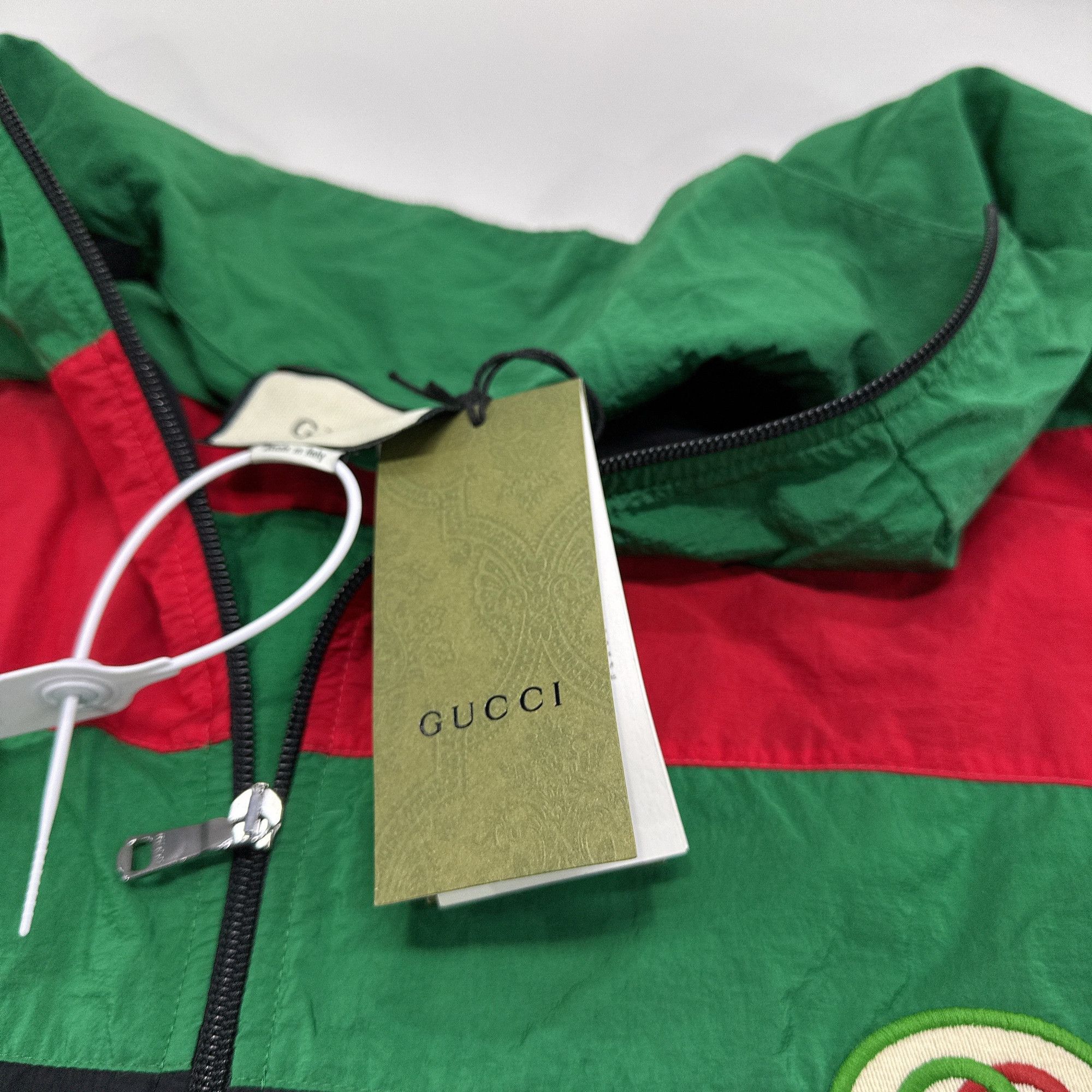 Gucci Gucci Colorblock Interlocking G Track Jacket Size L Size US L / EU 52-54 / 3 - 4 Thumbnail