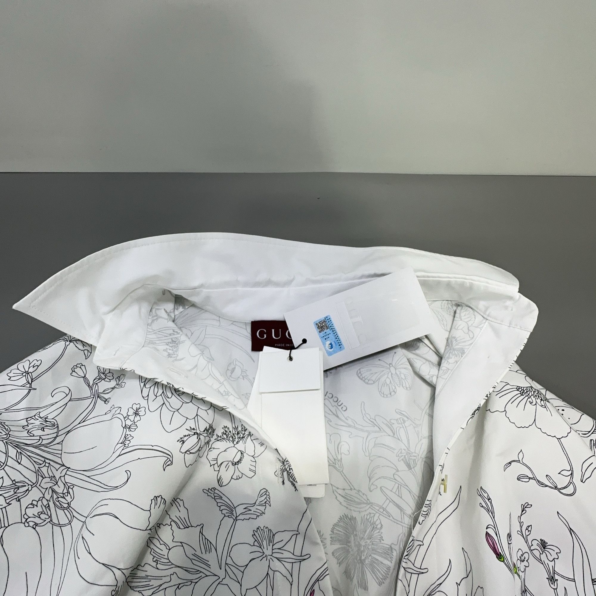 Gucci Gucci Floral Print Cotton Button Up IT 40 Size S / US 4 / IT 40 - 8 Thumbnail