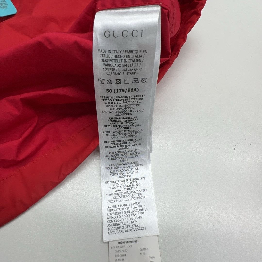 Gucci Gucci SS22 Web Stripe Hooded Jacket Size 50 Size US M / EU 48-50 / 2 - 2 Thumbnail