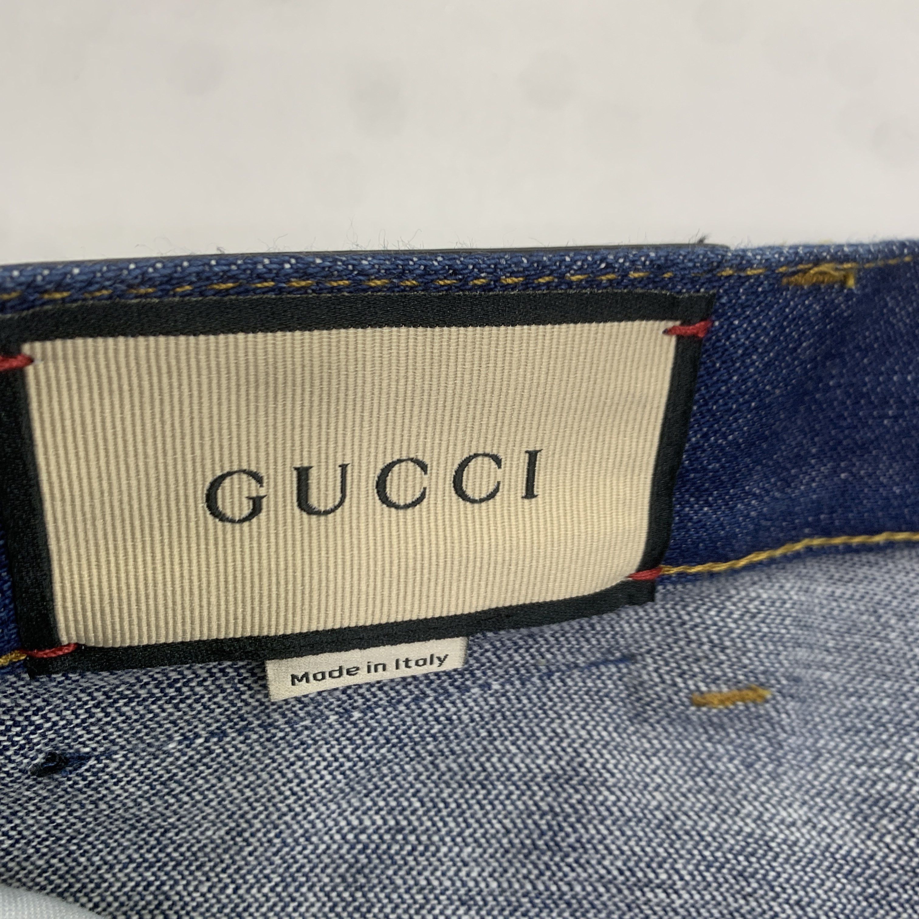 Gucci Gucci Eco-Washed Straight Leg Jeans Size 30 Size US 30 / EU 46 - 2 Thumbnail