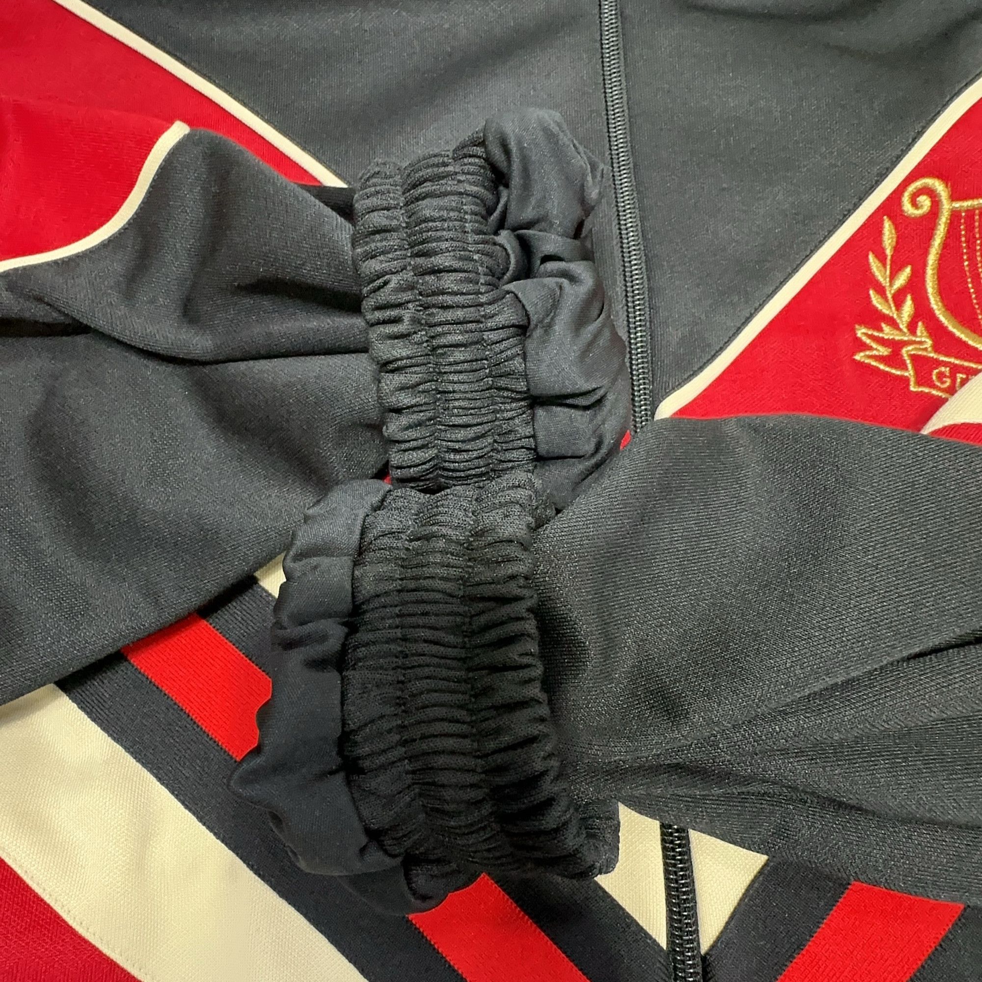 Gucci Gucci Band Chevron Stripe Track Jacket Size L Size US L / EU 52-54 / 3 - 6 Thumbnail