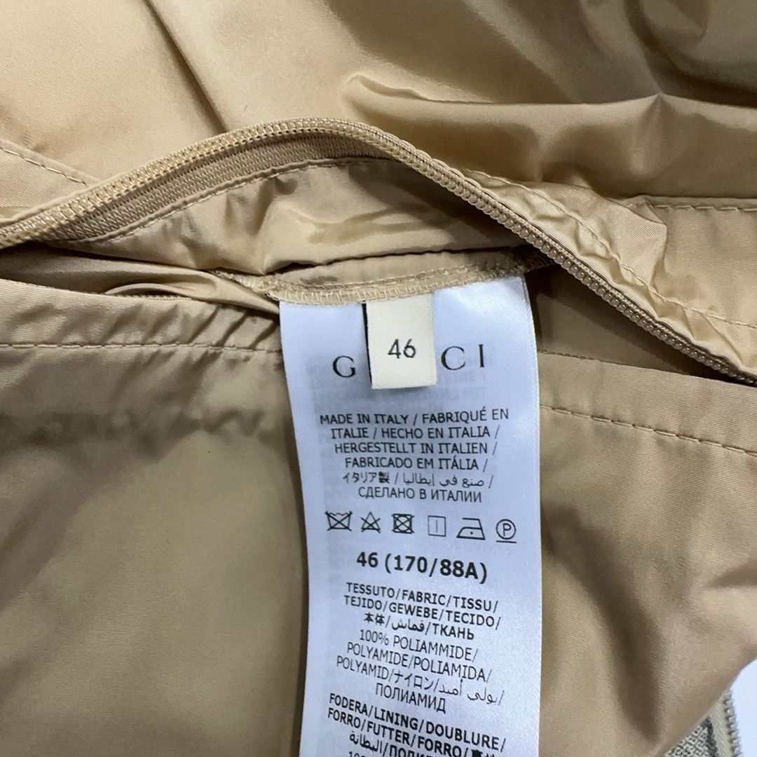 Gucci Gucci GG Supreme Striped Hooded Jacket 46 Size US S / EU 44-46 / 1 - 3 Thumbnail