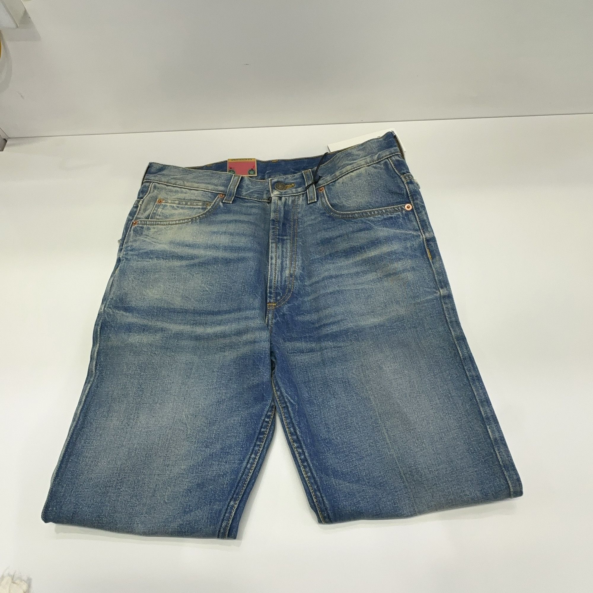 Gucci Gucci Cat Head Patch Denim Jeans 26 Size US 26 / EU 42 - 7 Thumbnail