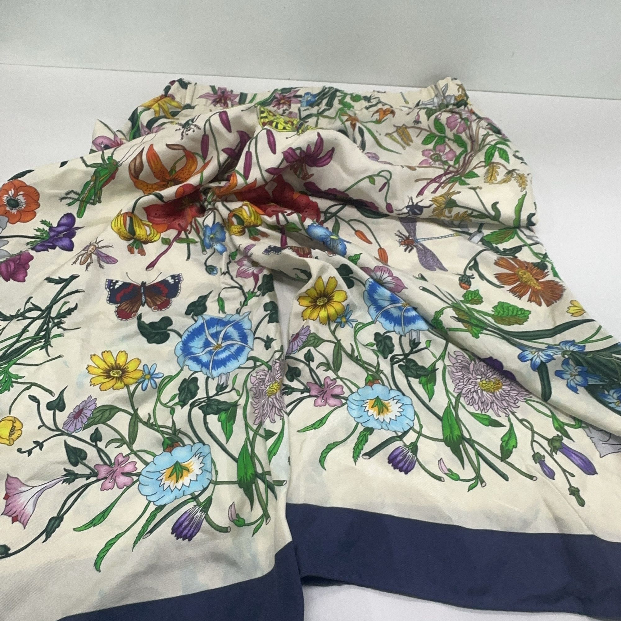 Gucci Gucci Floral Print Silk Pajama Pants 40 Size 27" / US 4 / IT 40 - 7 Thumbnail