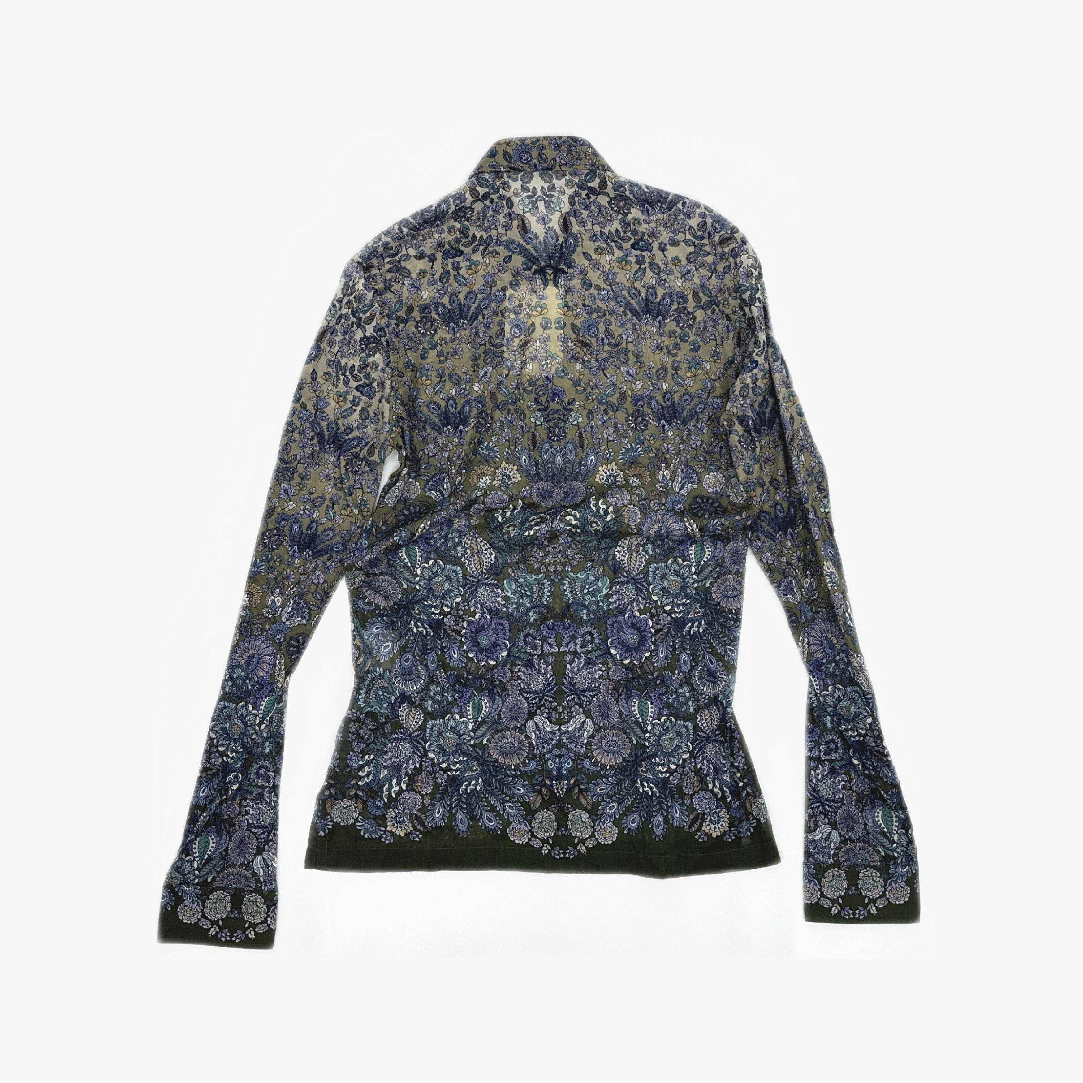 Gucci Gucci Floral Paisley Button Up Shirt 38 Size US S / EU 44-46 / 1 - 2 Thumbnail