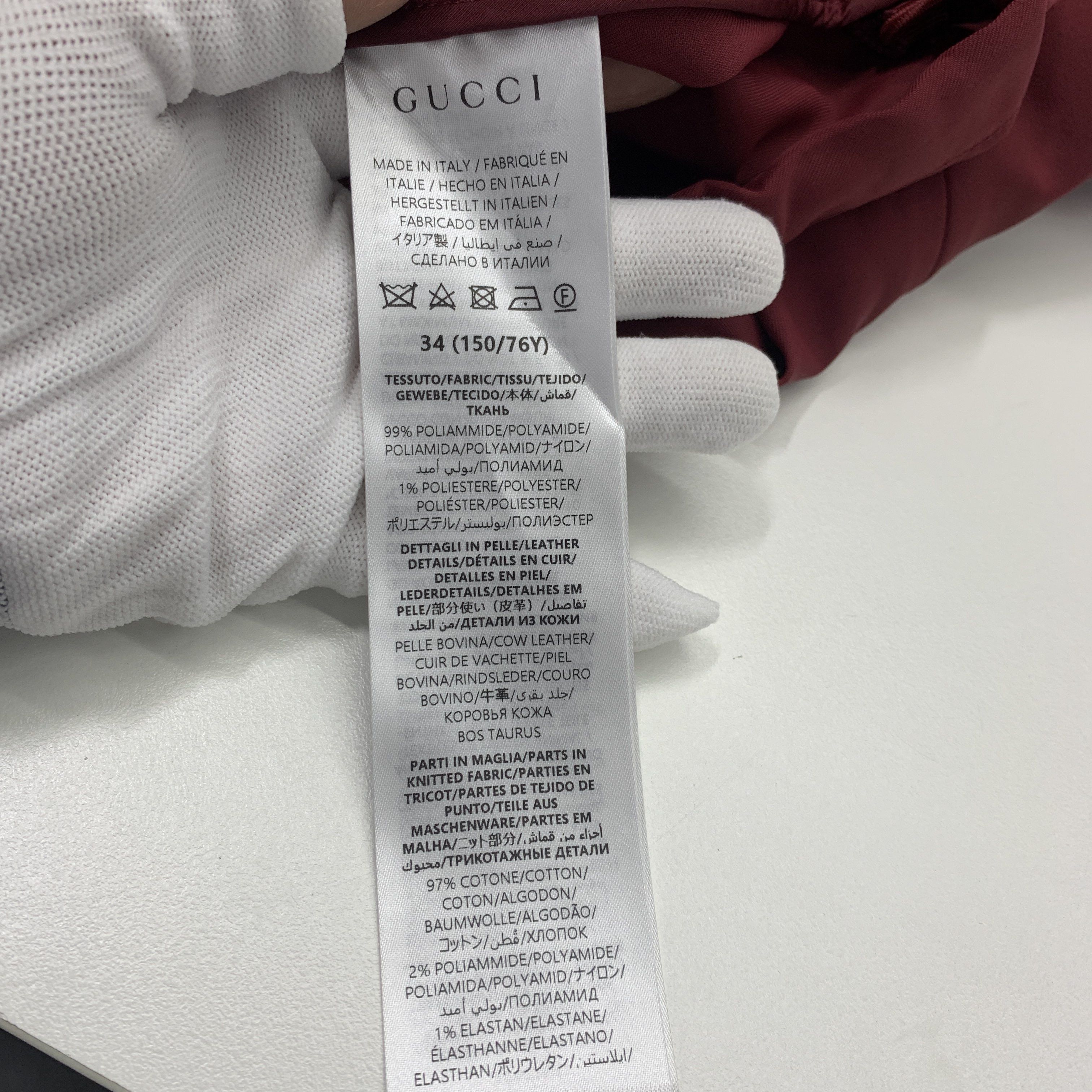 Gucci Gucci Logo Embossed Bomber Jacket 34 Size XXS / US 00 / IT 34 - 5 Thumbnail