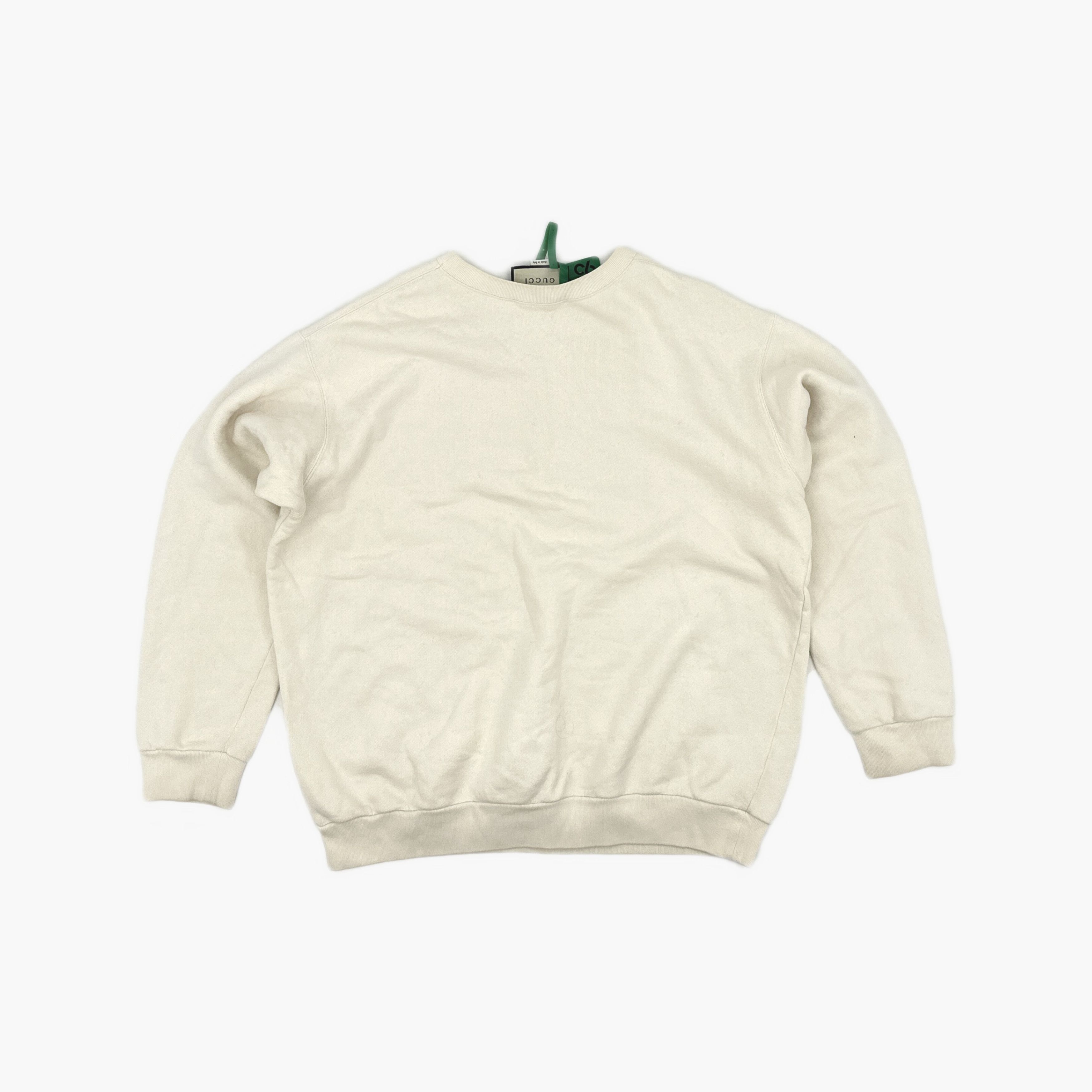 Gucci Gucci Boutique Logo Print Sweatshirt Size L Size US L / EU 52-54 / 3 - 2 Thumbnail