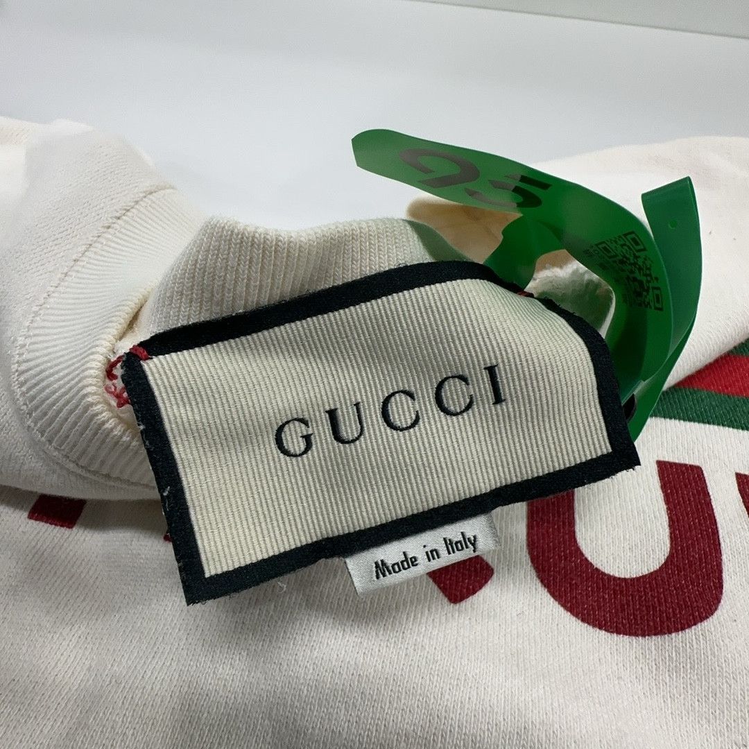 Gucci Gucci Boutique Logo Print Sweatshirt Size L Size US L / EU 52-54 / 3 - 3 Thumbnail