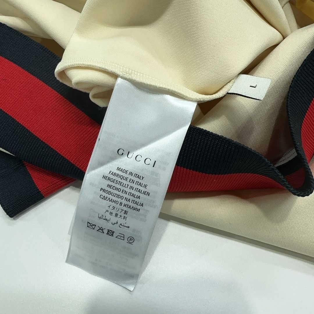 Gucci Gucci Web Trim V-Neck Mini Dress L Size L / US 10 / IT 46 - 4 Thumbnail