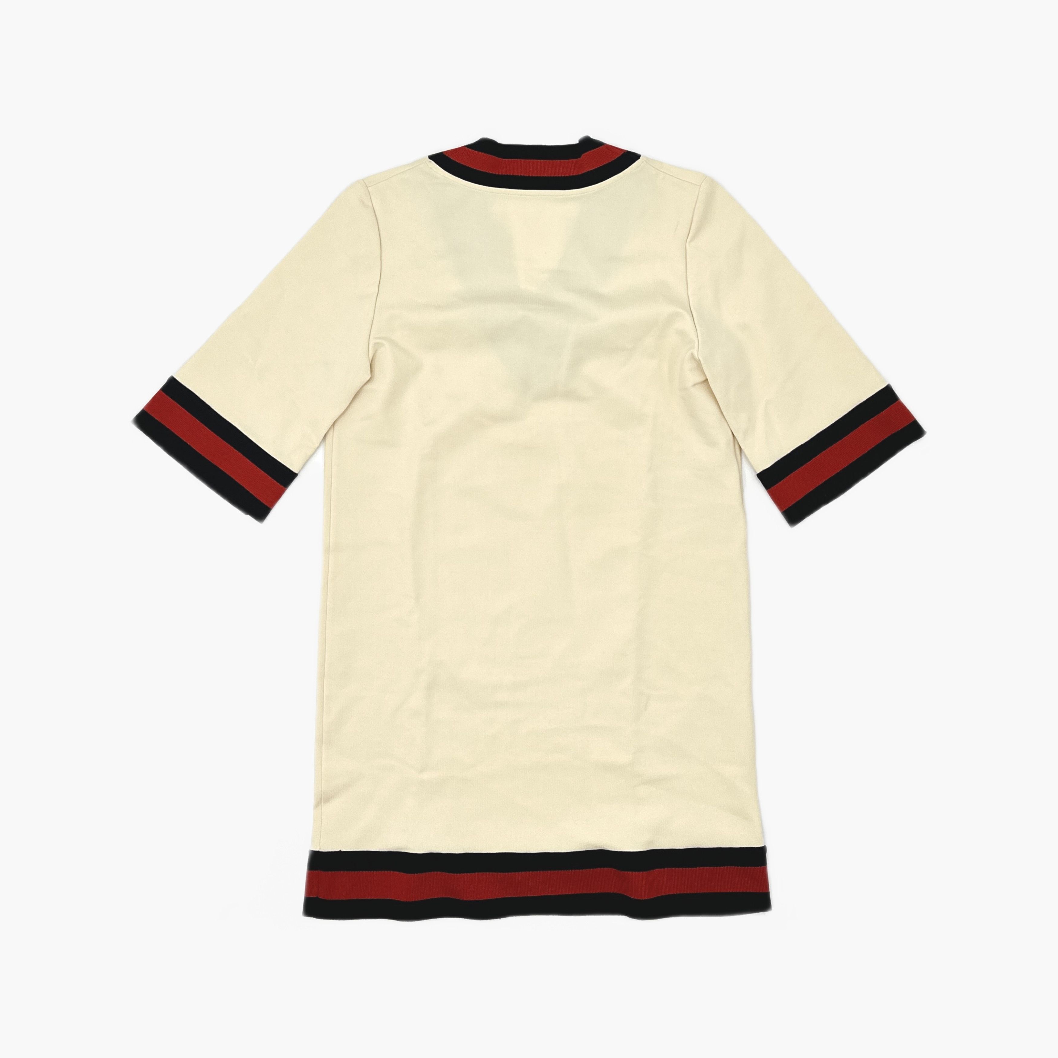 Gucci Gucci Web Trim V-Neck Mini Dress L Size L / US 10 / IT 46 - 2 Thumbnail