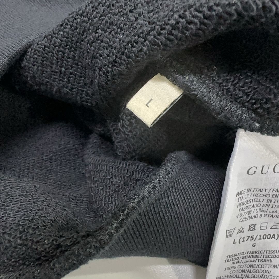 Gucci Gucci Interlocking G Logo Print Sweatshirt Size L Size US L / EU 52-54 / 3 - 3 Thumbnail