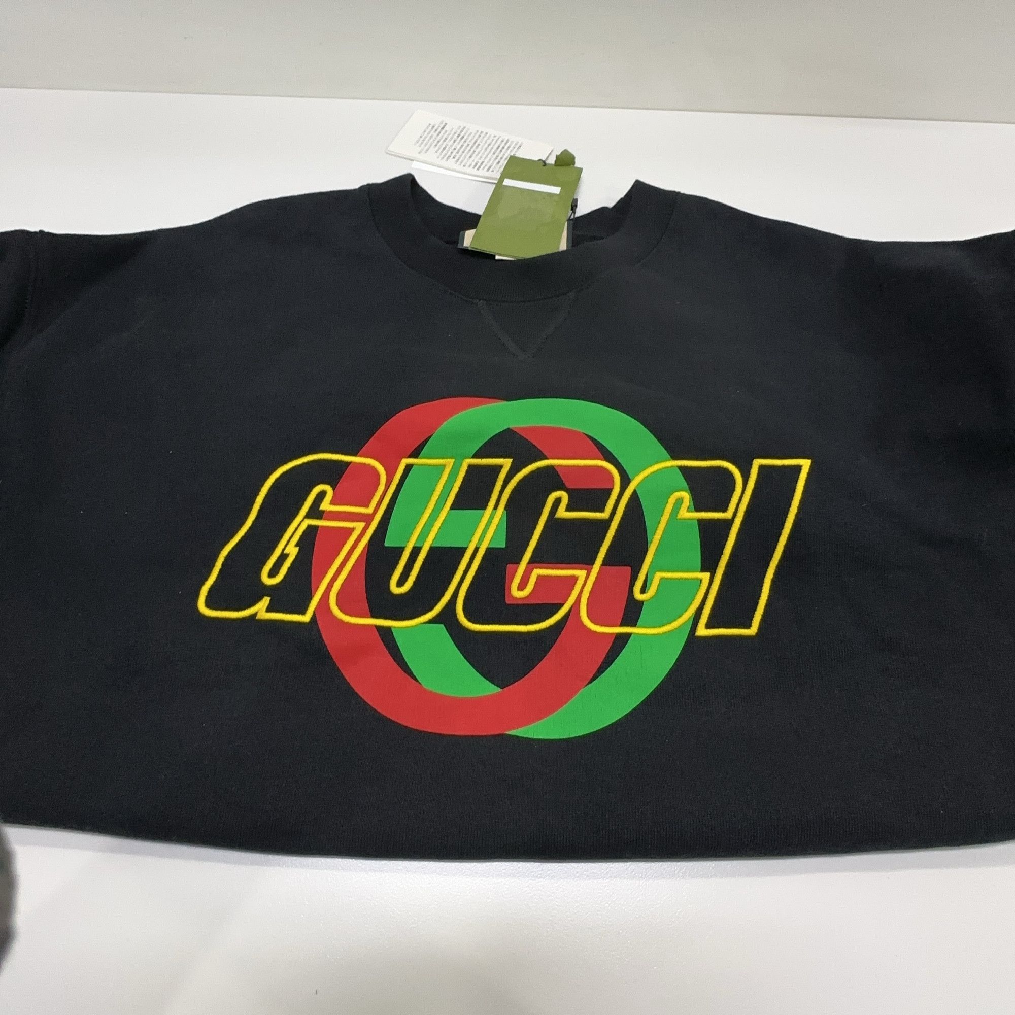 Gucci Gucci Interlocking G Logo Print Sweatshirt Size L Size US L / EU 52-54 / 3 - 7 Thumbnail