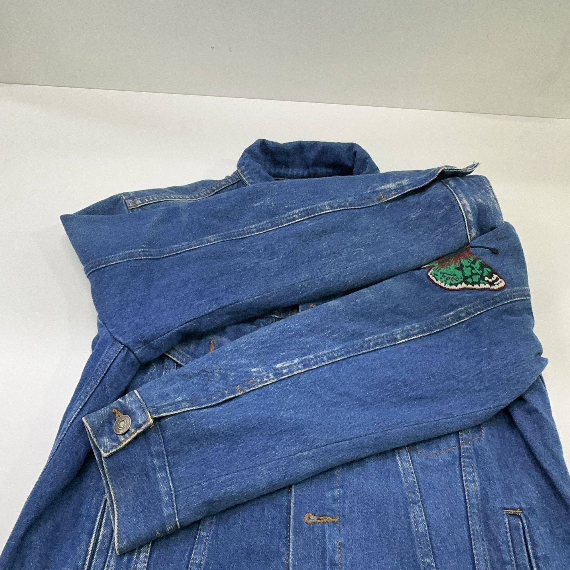 Gucci Gucci Tiger Embroidered Denim Jacket Size 46 Size US S / EU 44-46 / 1 - 12 Thumbnail
