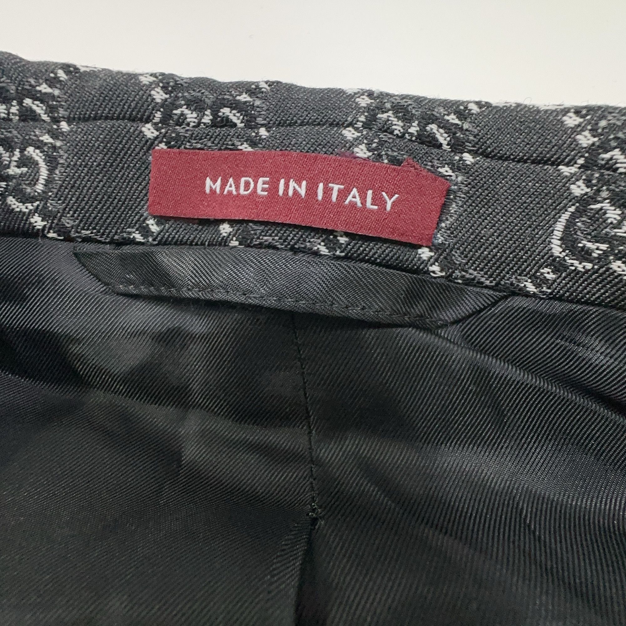Gucci Gucci GG Monogram Wool Blazer Size 52 Size 42R - 3 Thumbnail