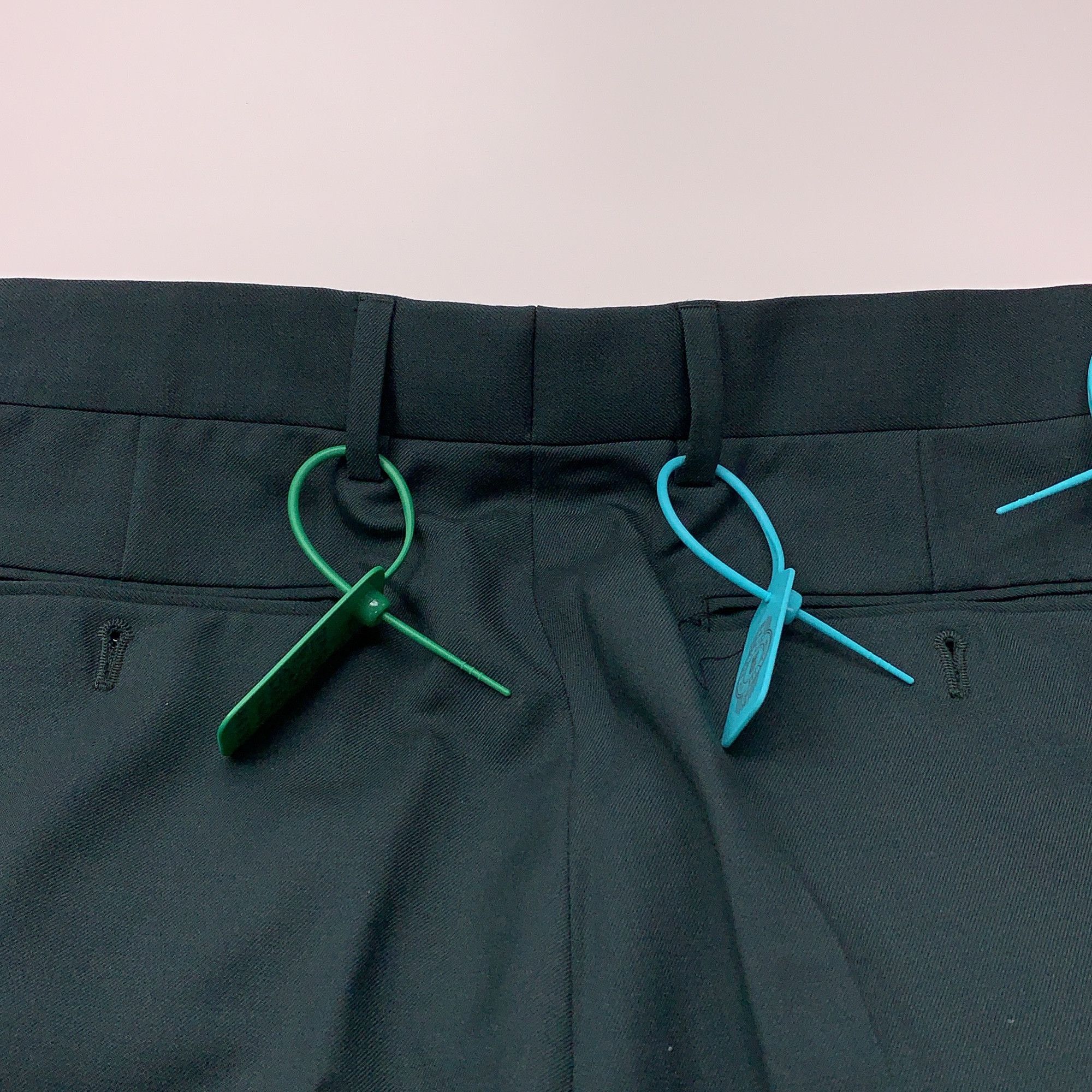 Gucci Gucci Teal Wool Mohair Casual Pants Size 50 Size US 34 / EU 50 - 4 Thumbnail