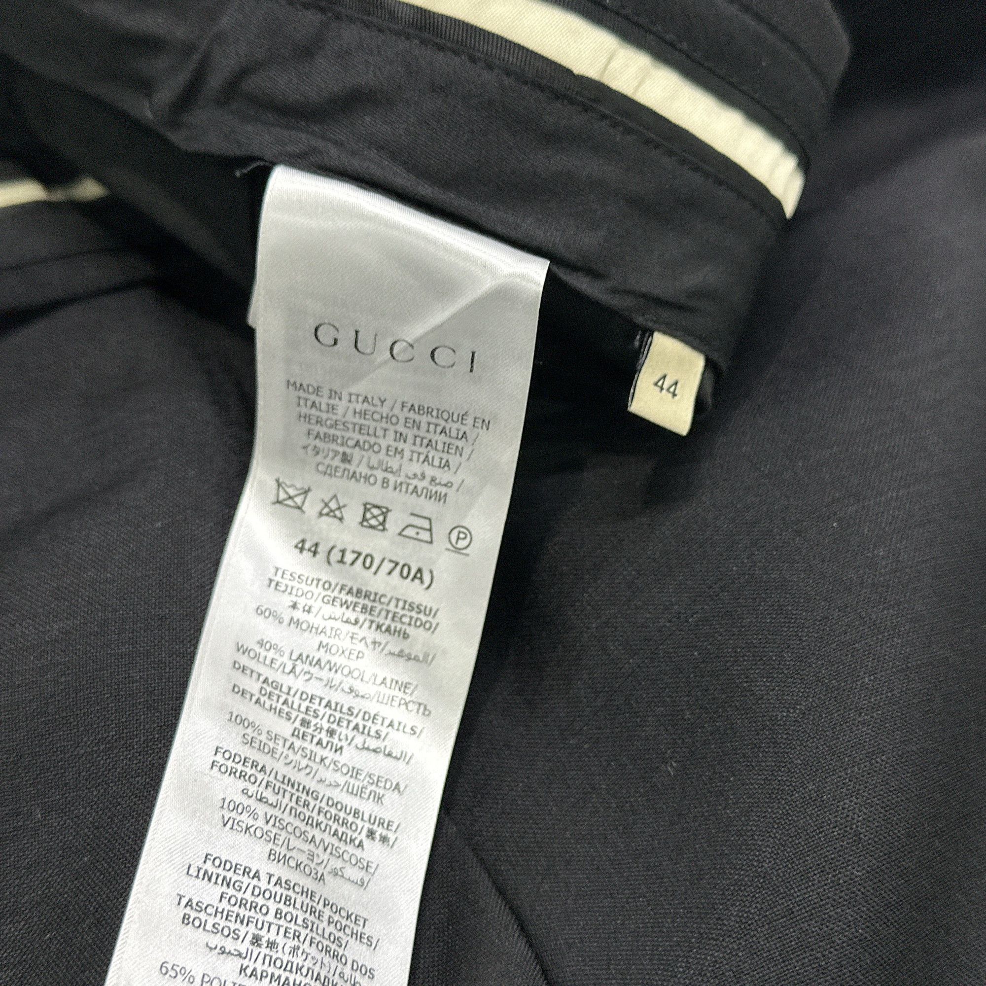 Gucci Gucci Mohair Wool Zip Detail Trousers 28 Size US 28 / EU 44 - 4 Thumbnail