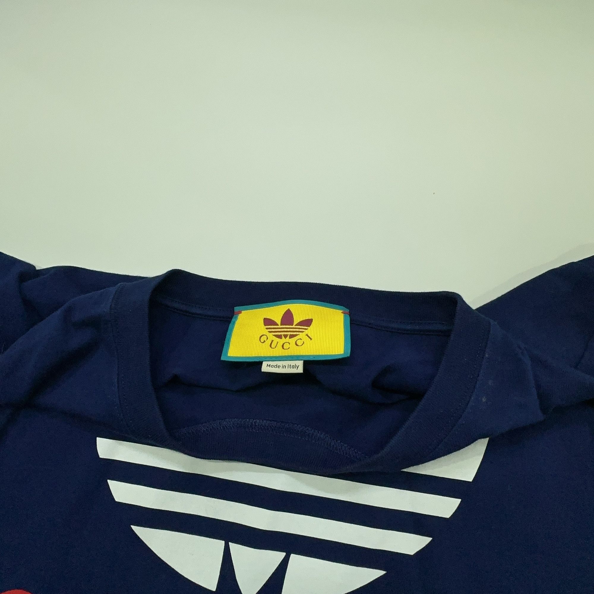 Adidas × Gucci Gucci x Adidas Trefoil Logo T-Shirt Size S Size US S / EU 44-46 / 1 - 6 Thumbnail