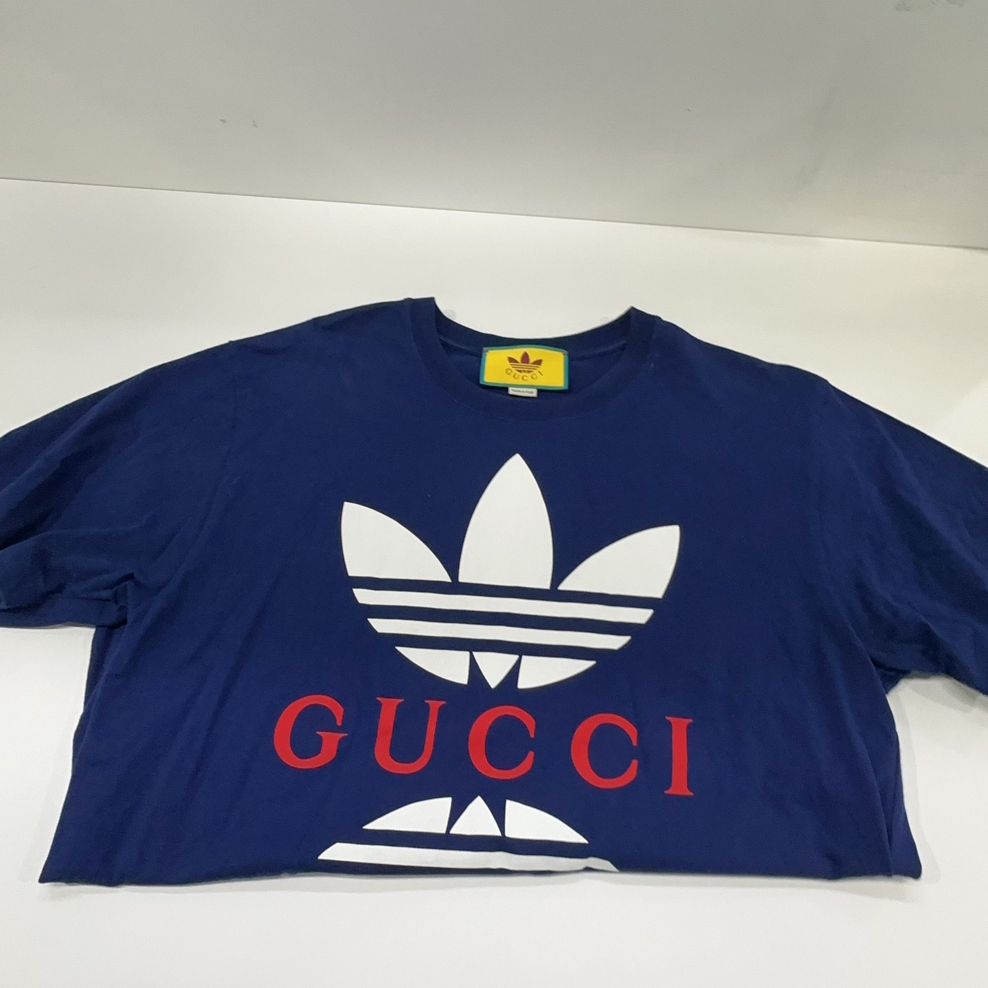 Adidas × Gucci Gucci x Adidas Trefoil Logo T-Shirt Size S Size US S / EU 44-46 / 1 - 7 Thumbnail