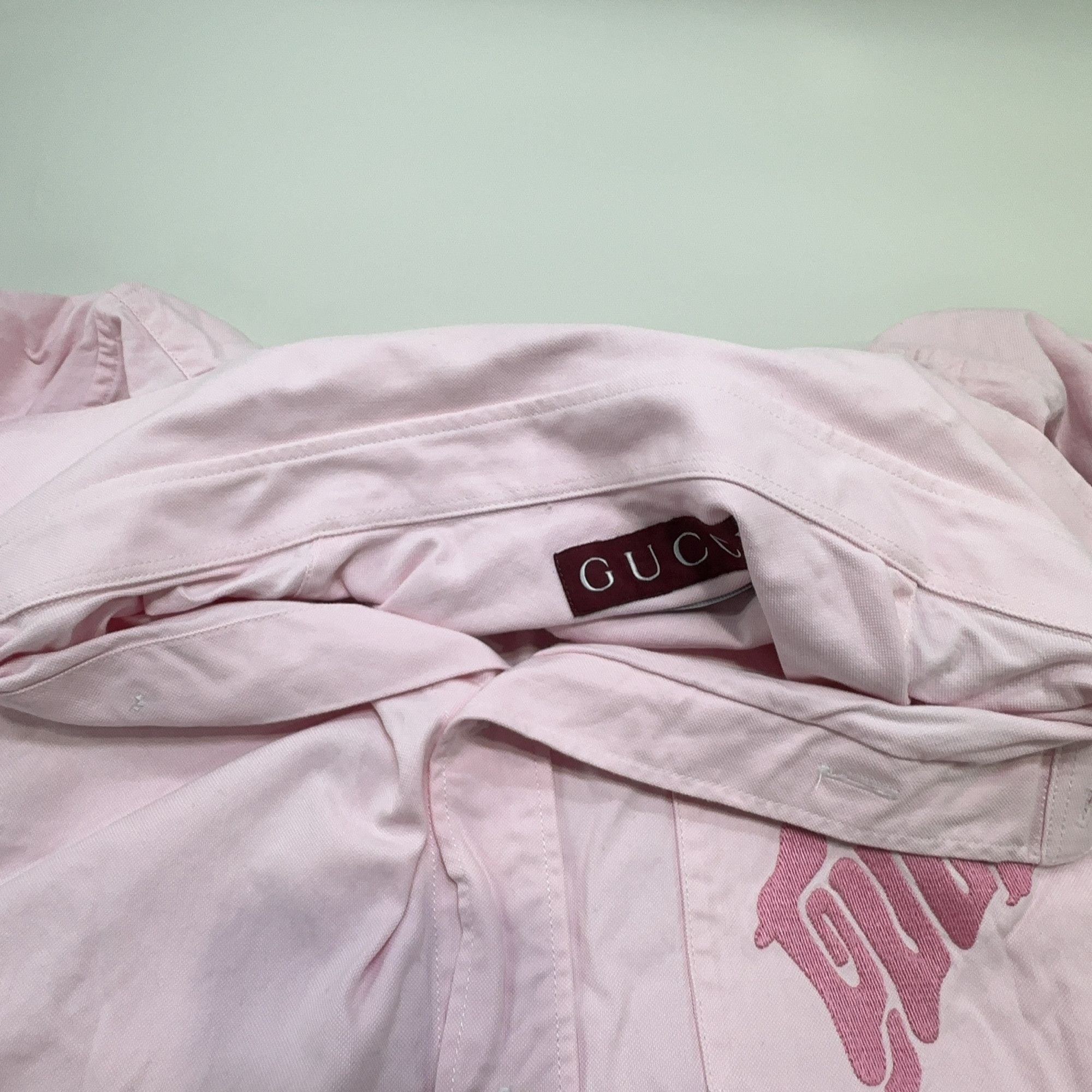 Gucci Gucci Embroidered Pocket Long Sleeve Shirt 46 Size US S / EU 44-46 / 1 - 10 Thumbnail
