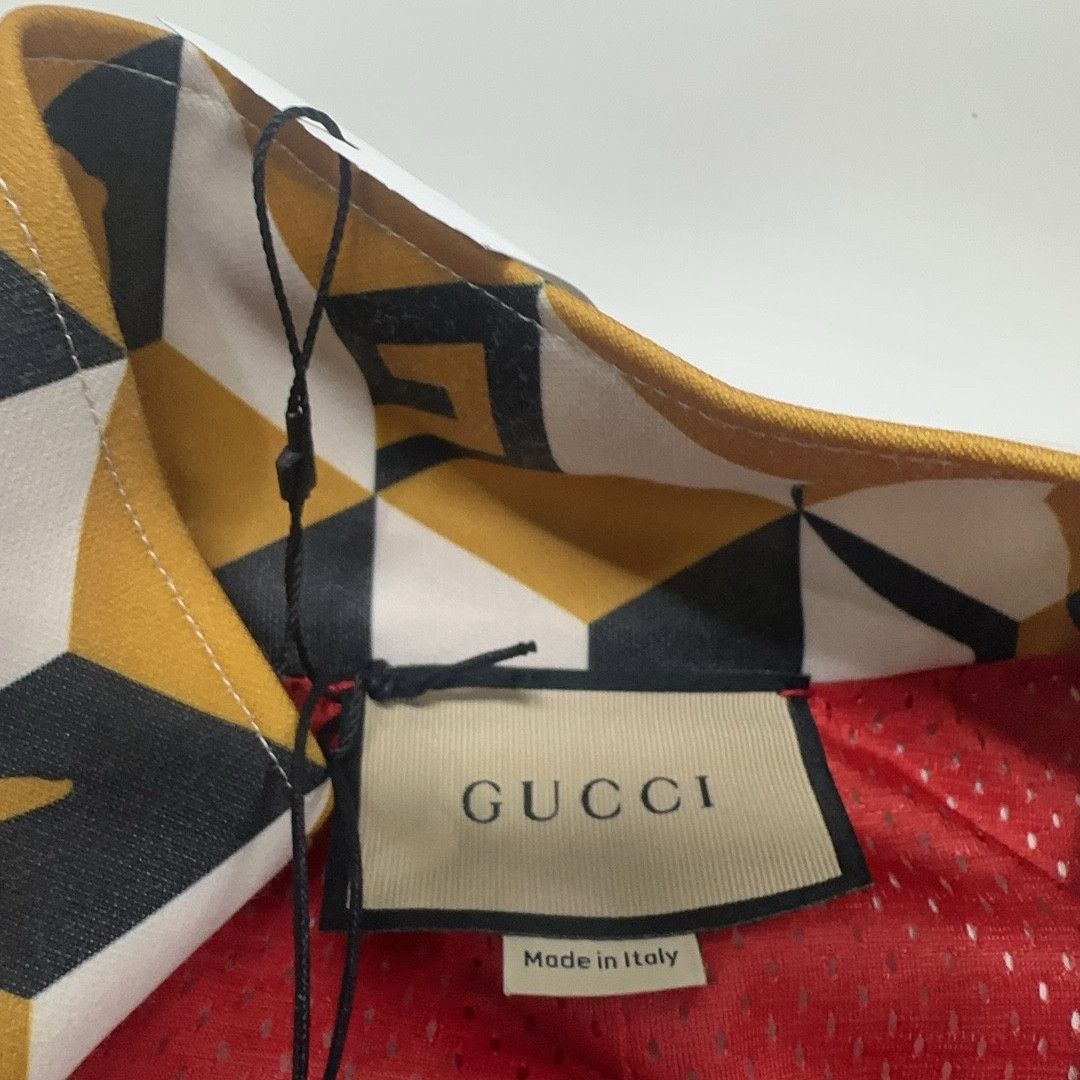 Gucci Gucci SS23 Rabbit Print Geometric Zip Jacket L Size US L / EU 52-54 / 3 - 5 Thumbnail